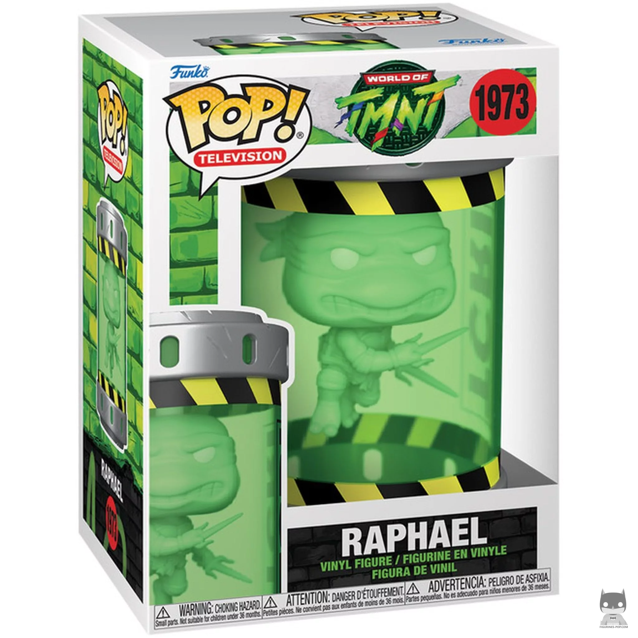 Raphael (Ooze Canister) Funko Pop! figure in its box