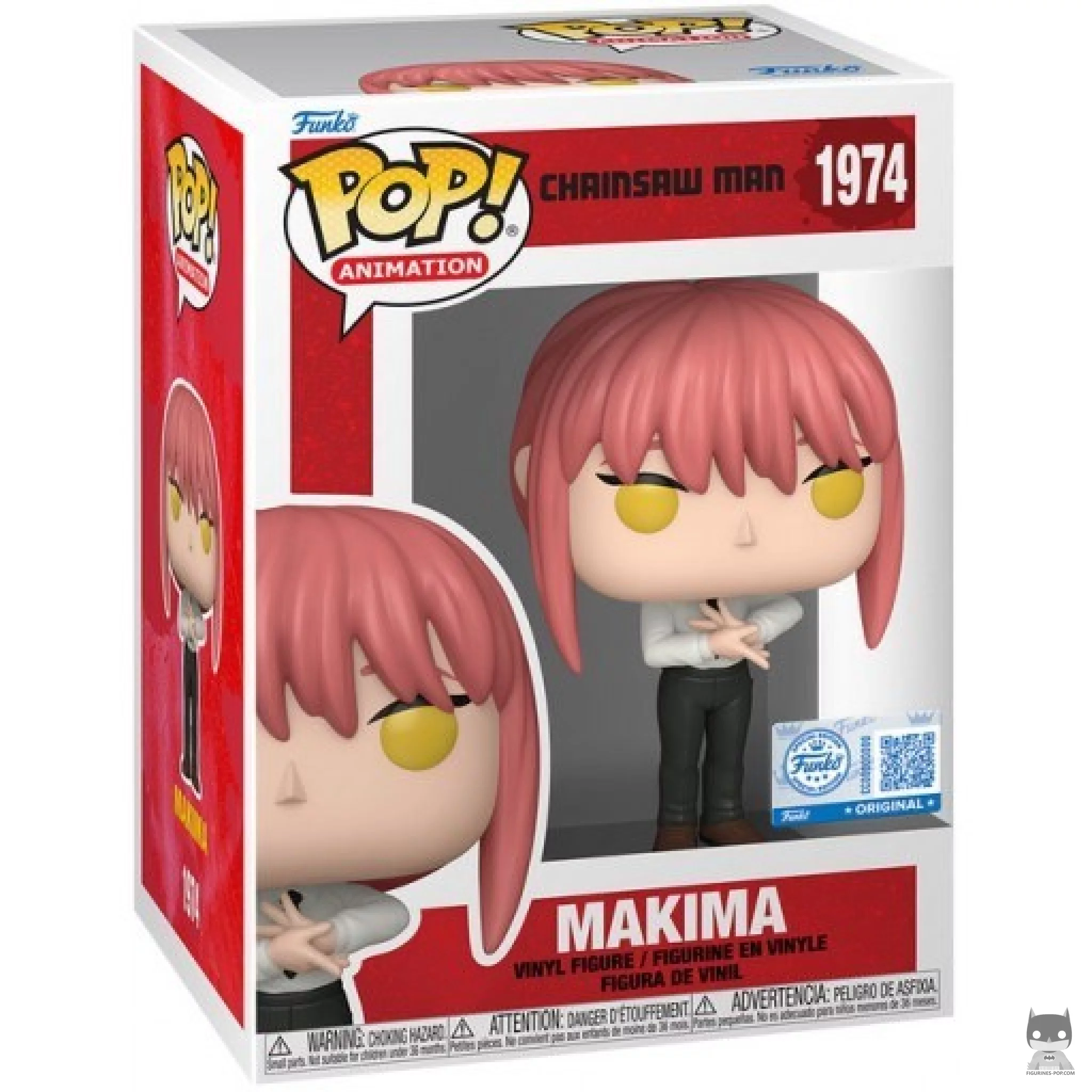 Makima Funko Pop! figure in its box