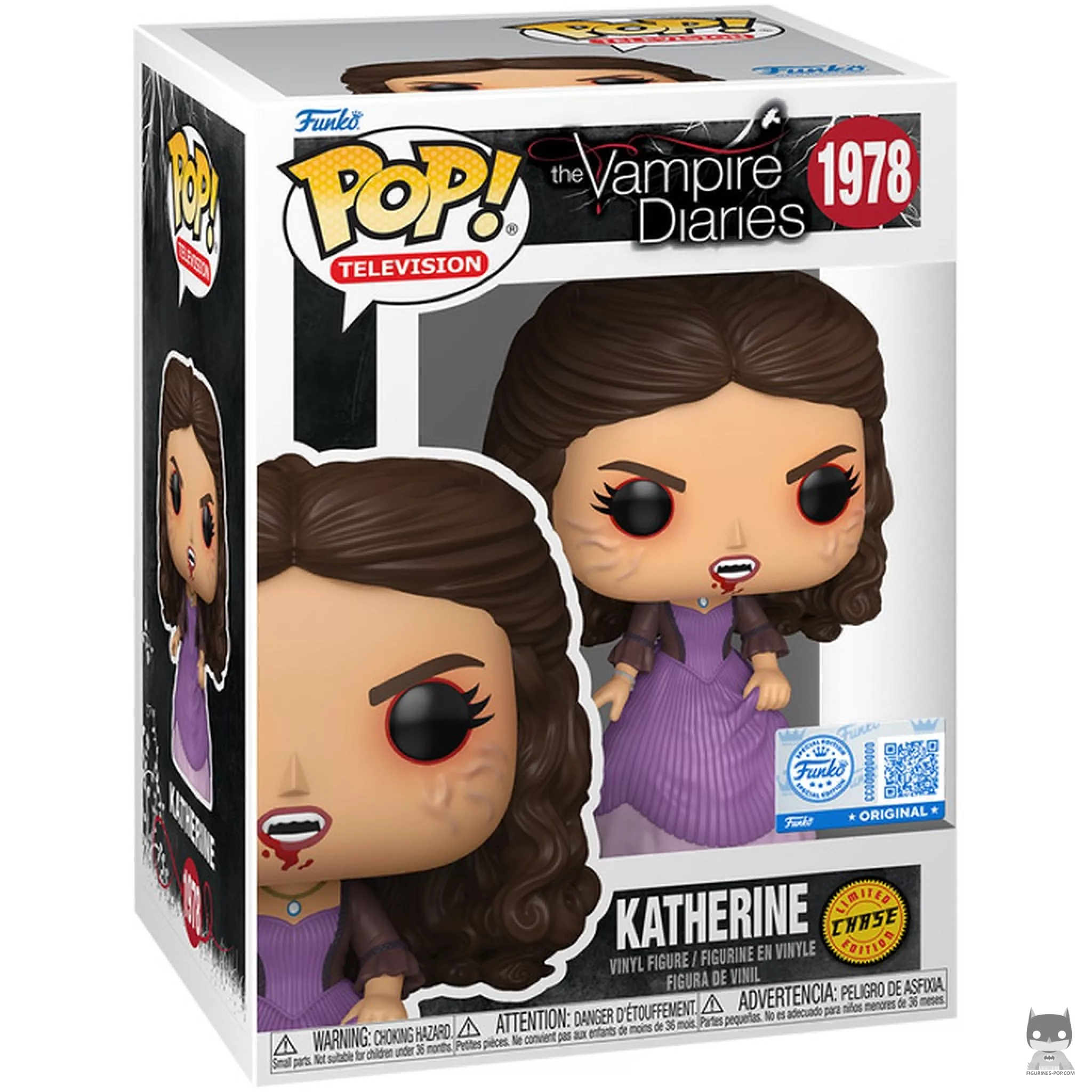 Katherine Pierce (Chase & Bloody) Funko Pop! figure in its box