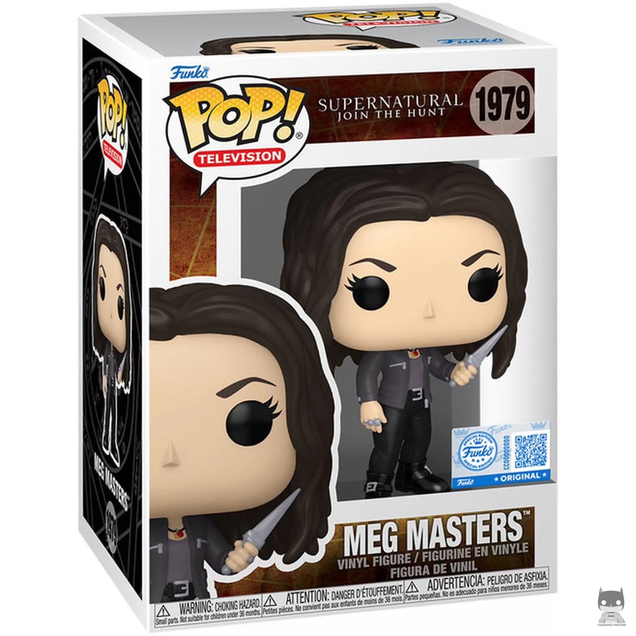 Meg Masters Funko Pop! figure in its box