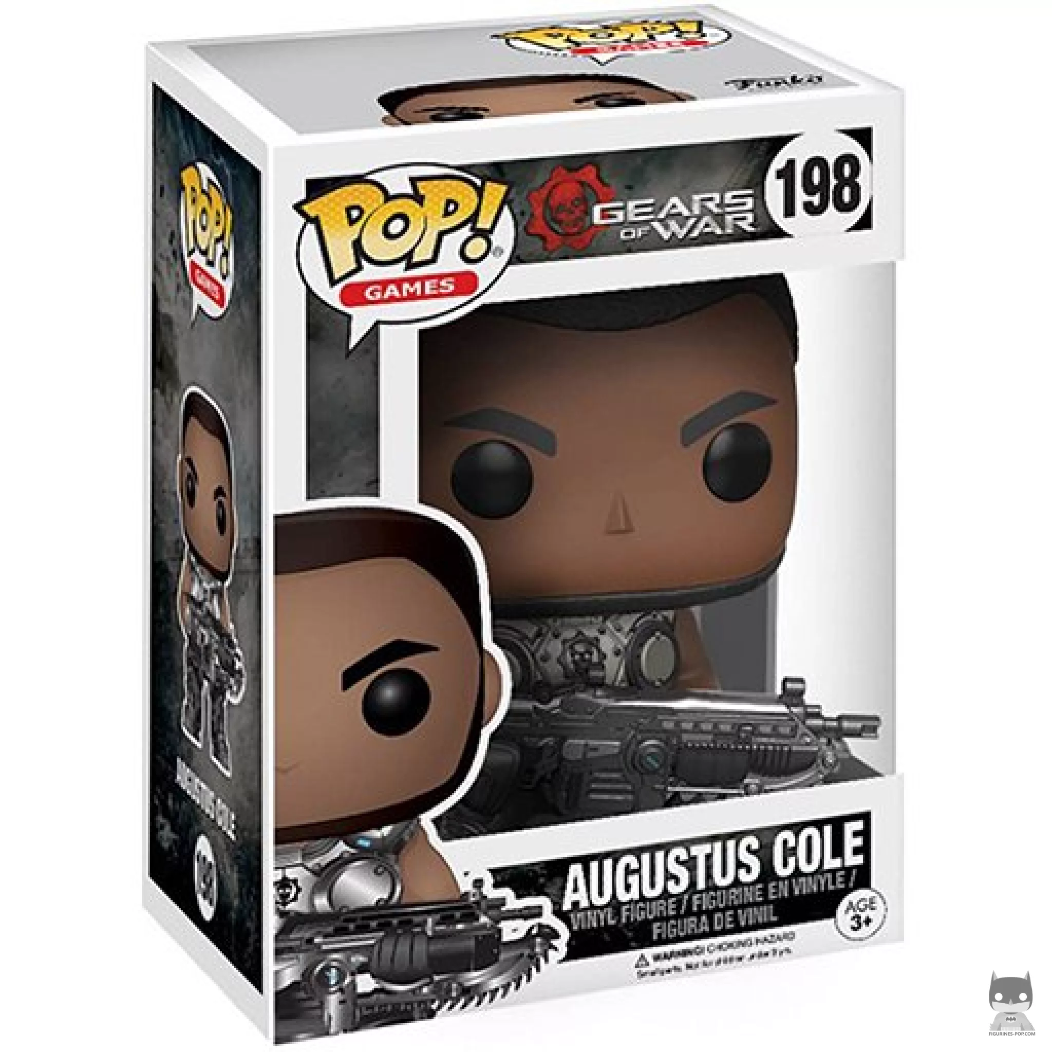Augustus Cole Funko Pop! figure in its box