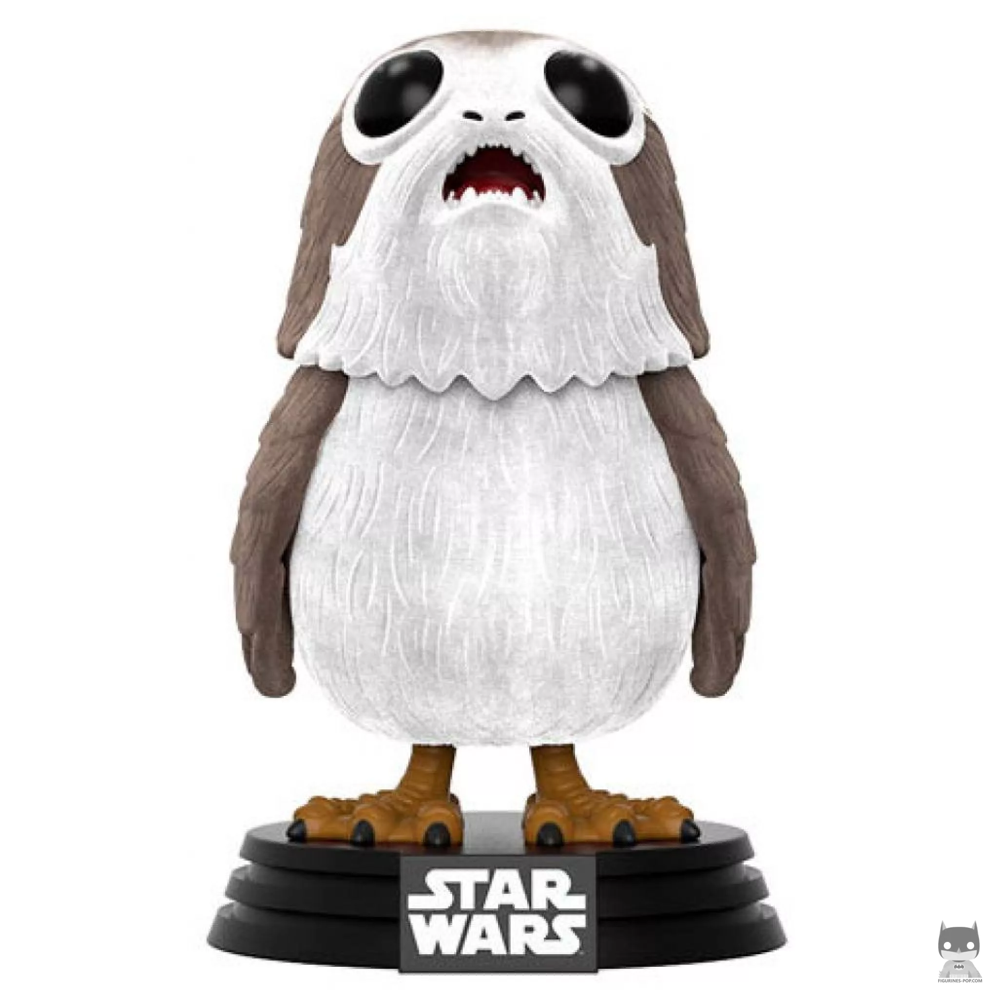 Porg Open Mouth (Chase & Flocked) Funko Pop! figure (Star Wars: Episode VIII, The Last Jedi)