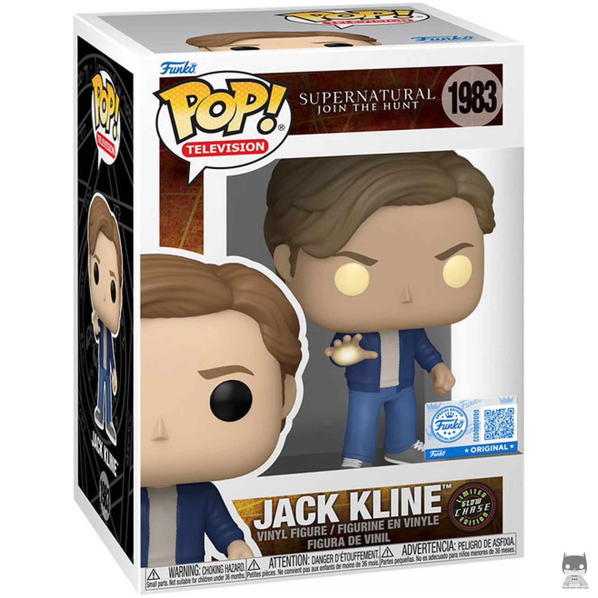Jack Kline (Chase & Glow in the Dark) Funko Pop! figure in its box