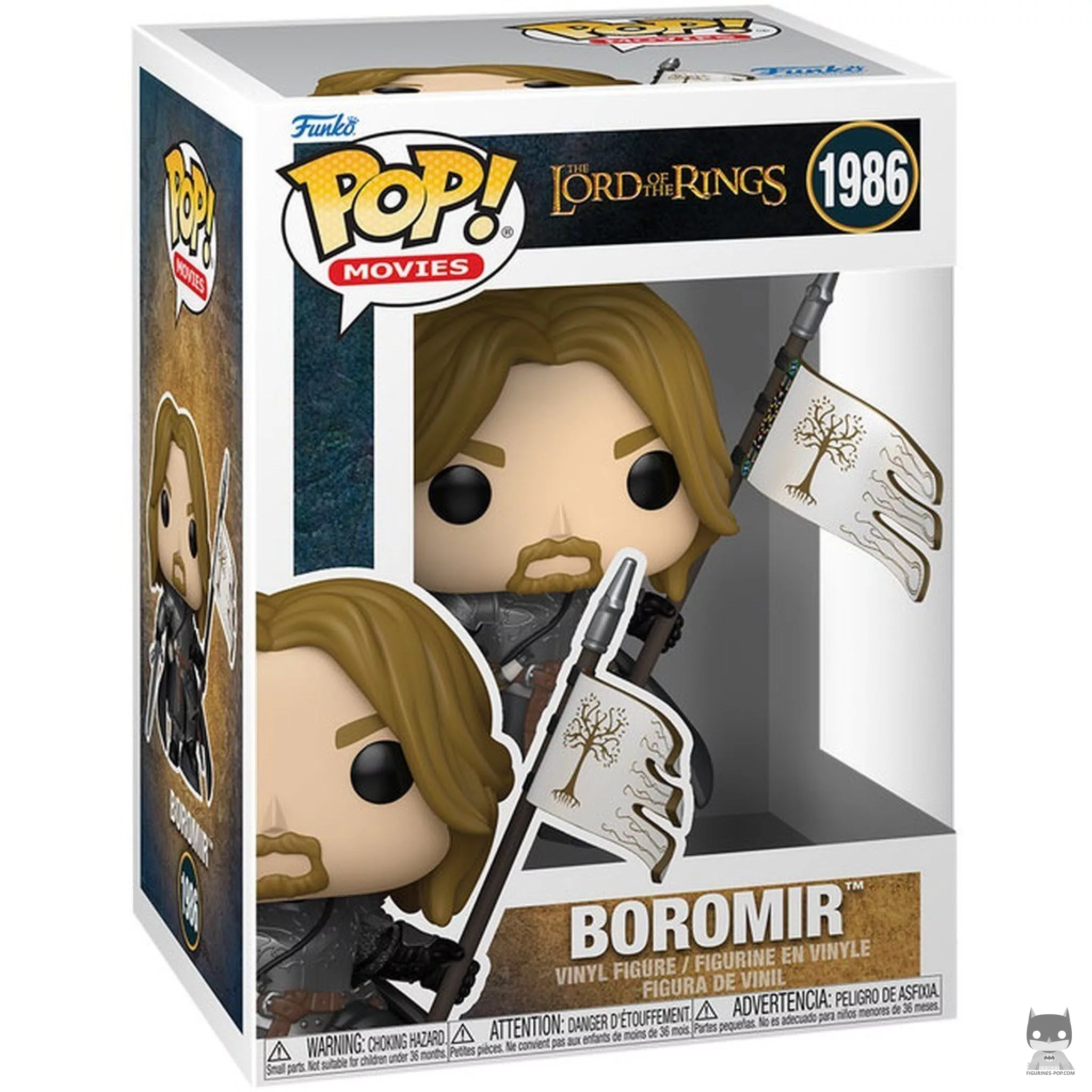 Boromir Funko Pop! figure in its box