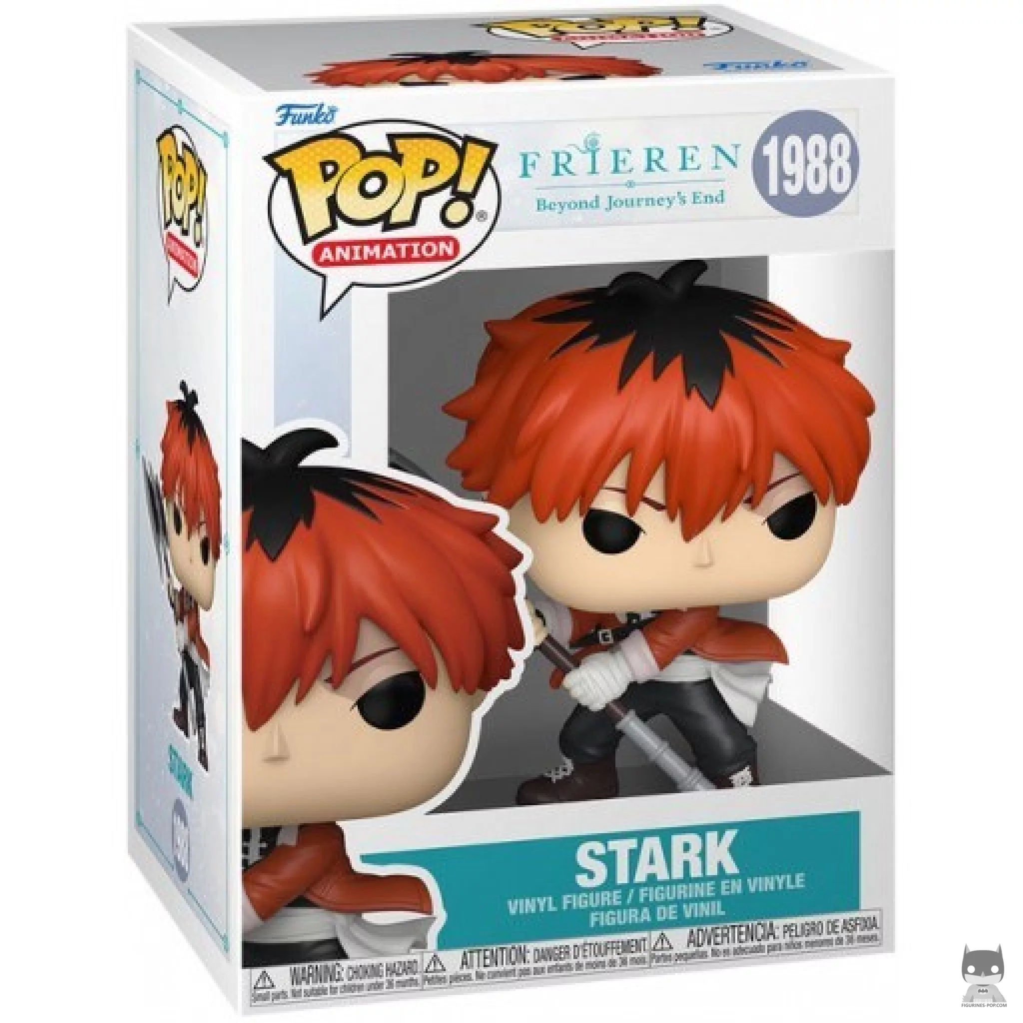 Stark Funko Pop! figure in its box