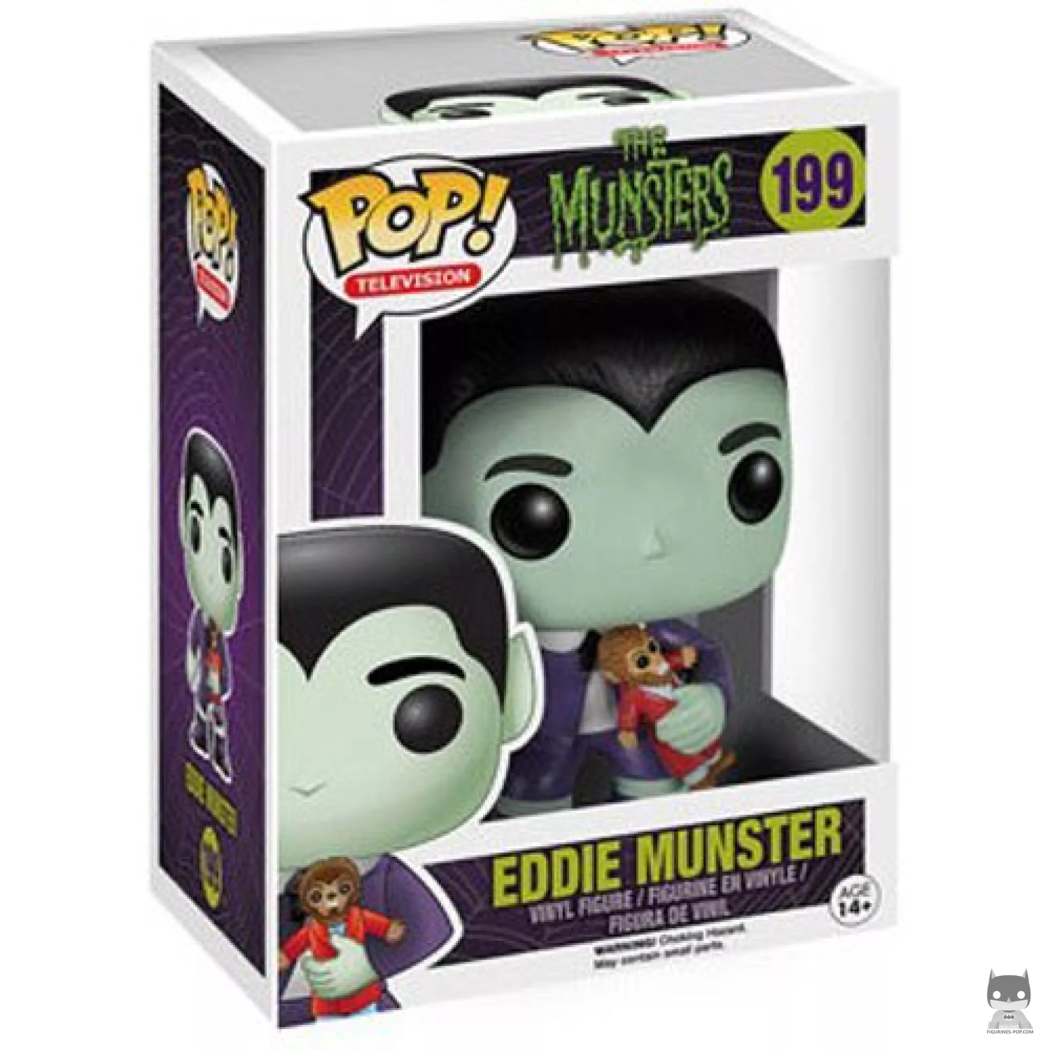 Eddie Munster Funko Pop! figure in its box