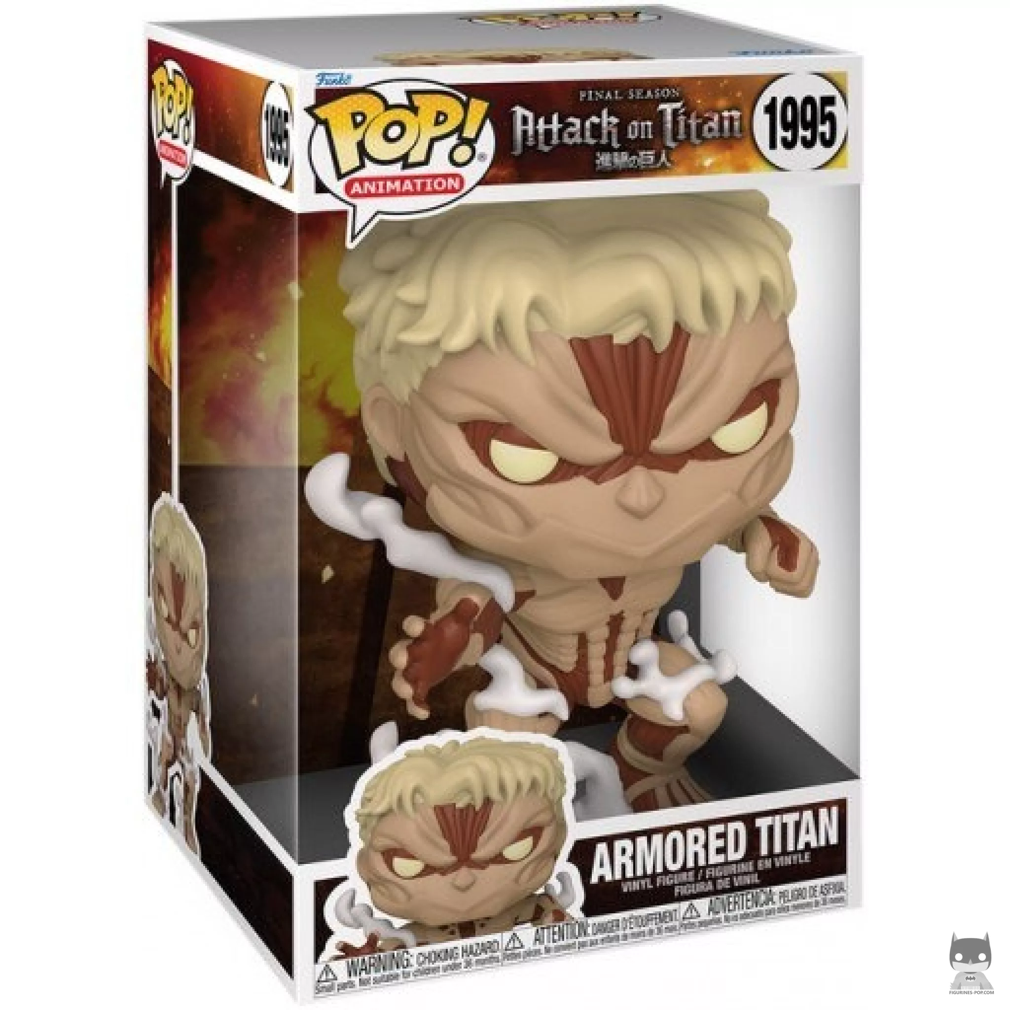 Armored Titan (SuperSized) Funko Pop! figure in its box