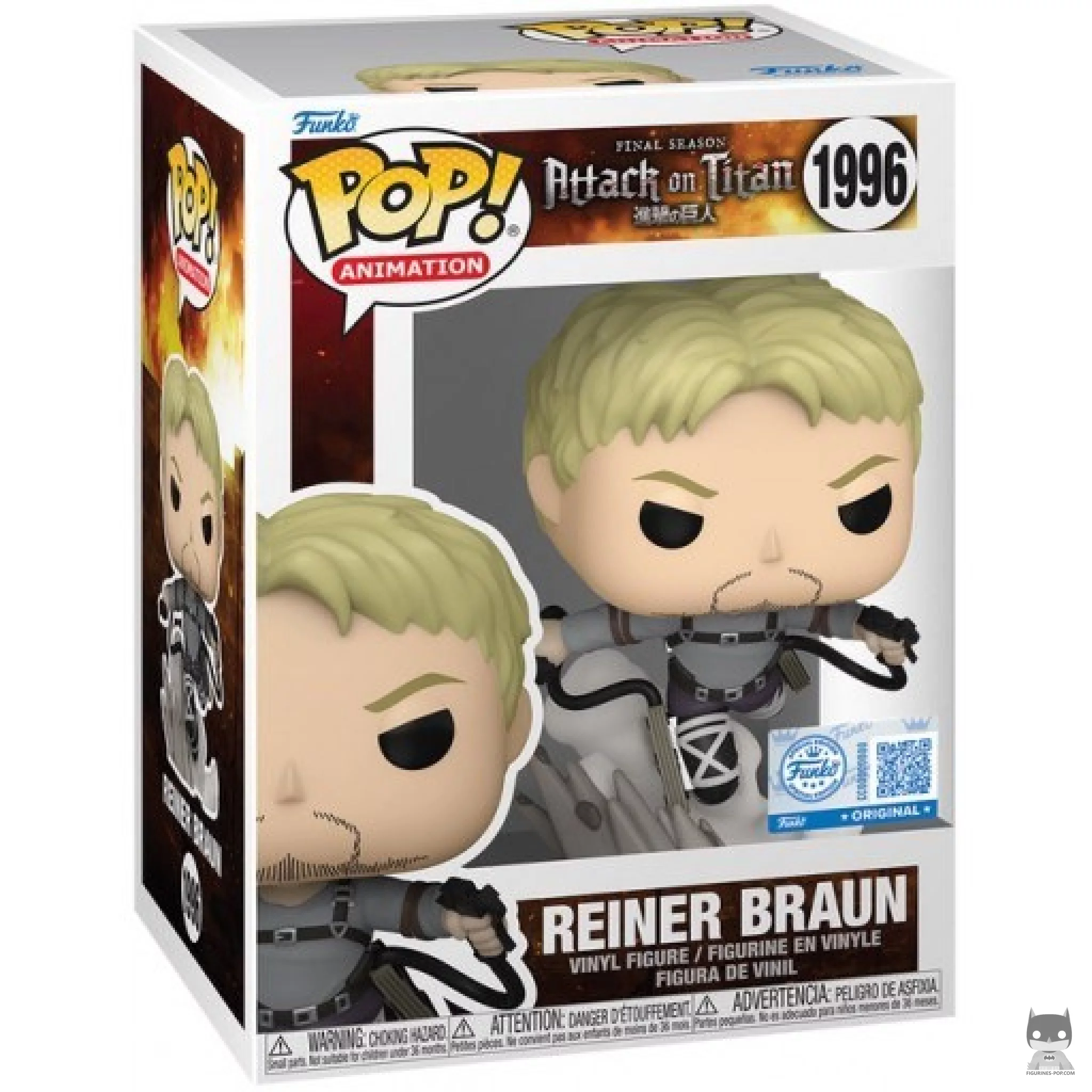 Reiner Braun Funko Pop! figure in its box