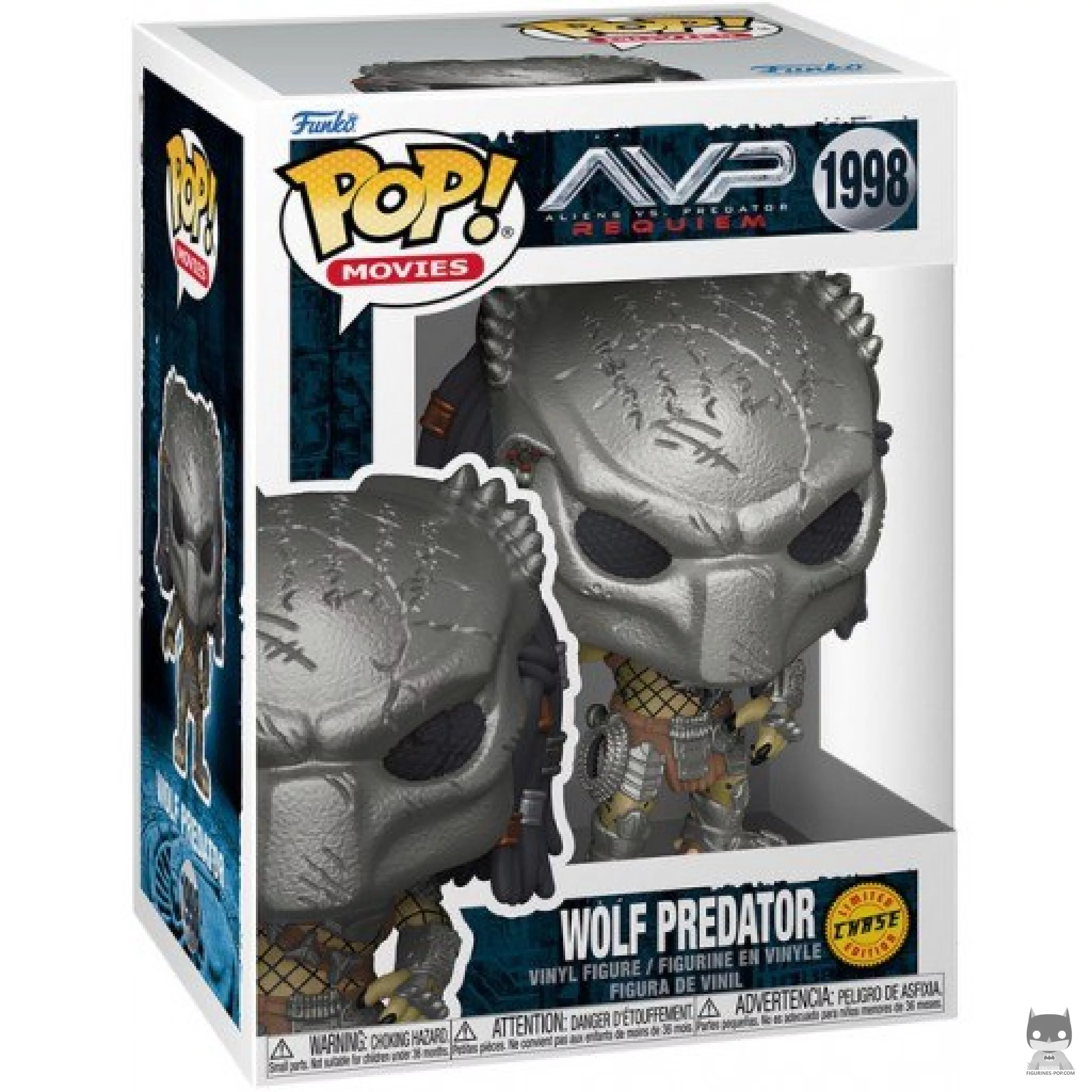 Wolf Predator (Chase) Funko Pop! figure in its box
