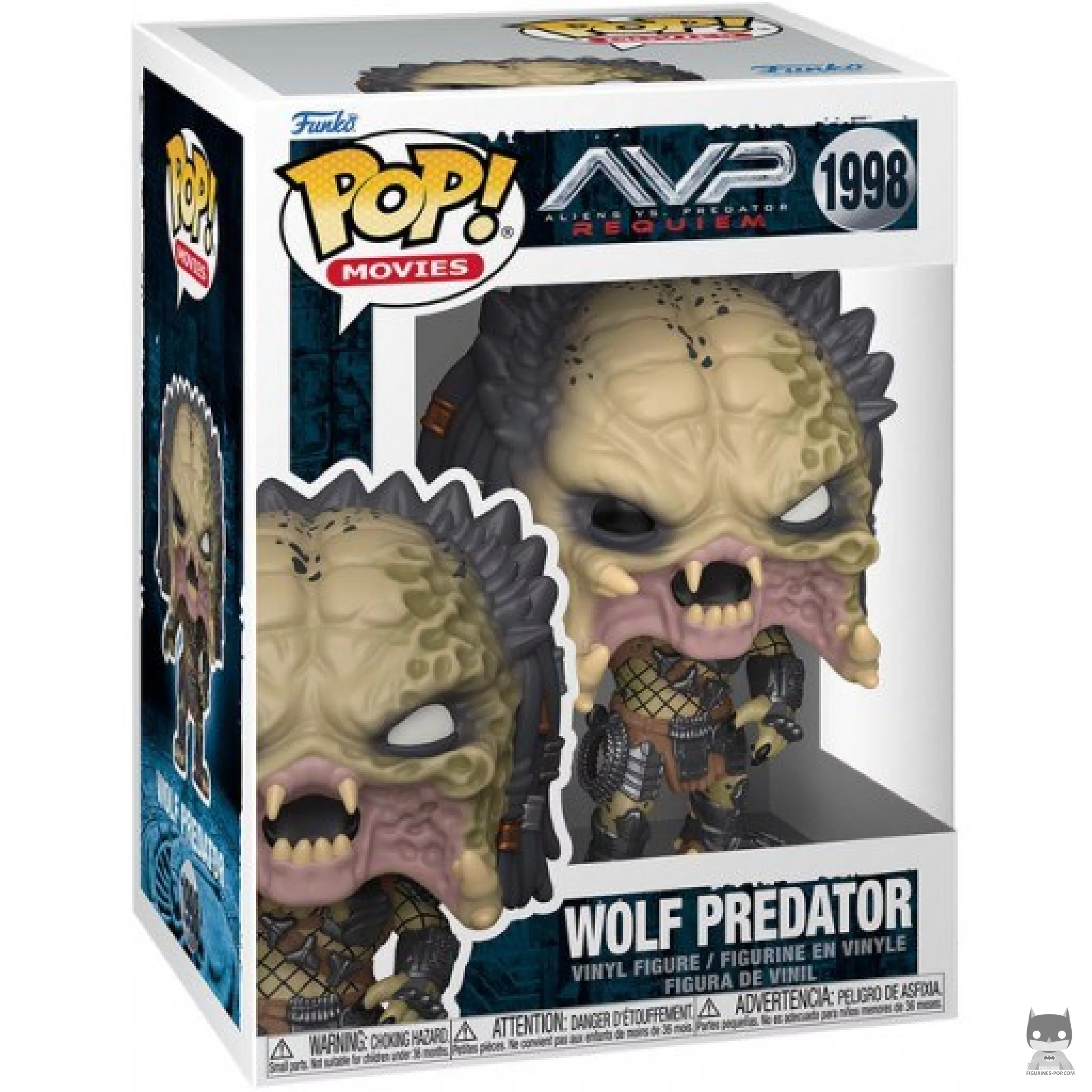 Wolf Predator Funko Pop! figure in its box