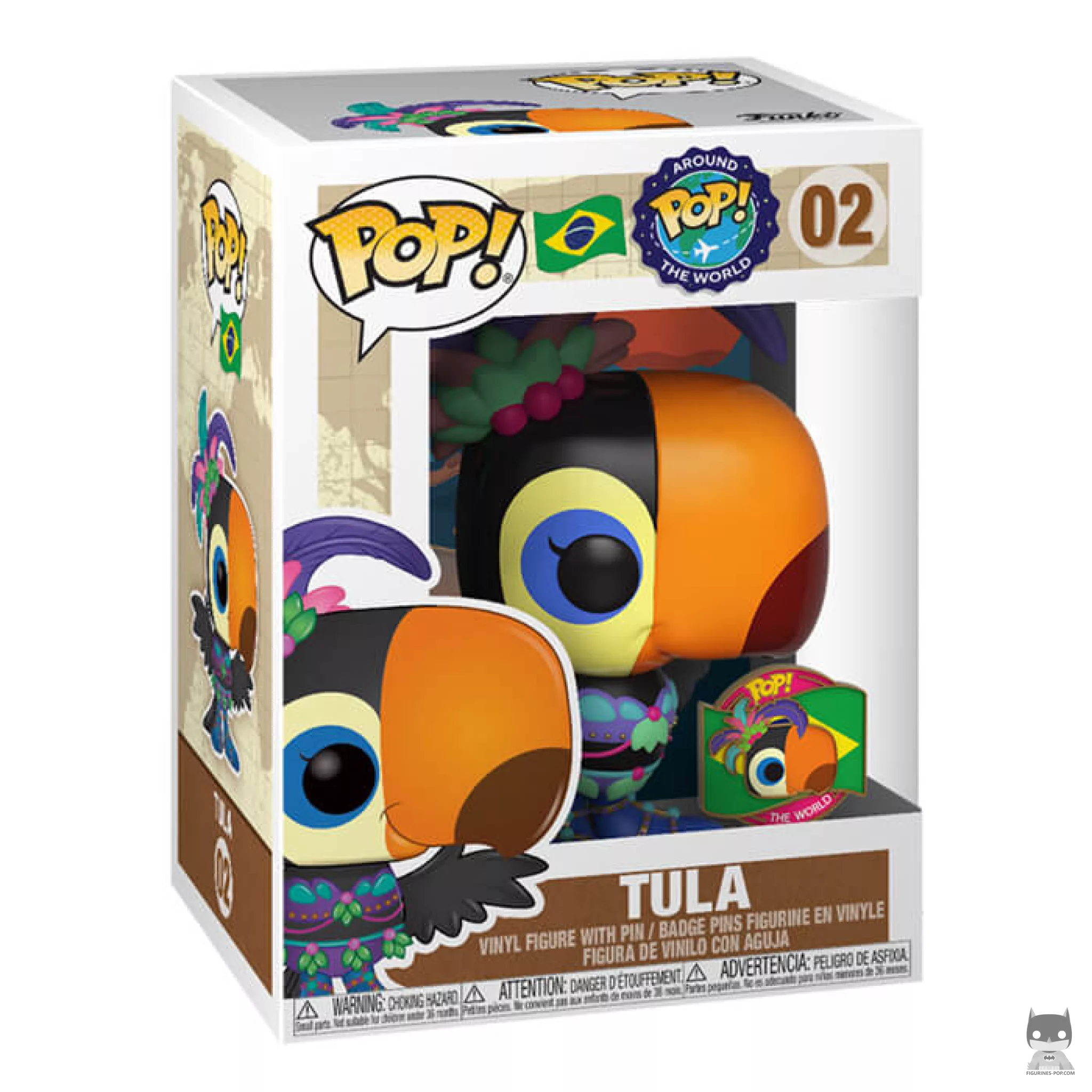 Tula Funko Pop! figure in its box
