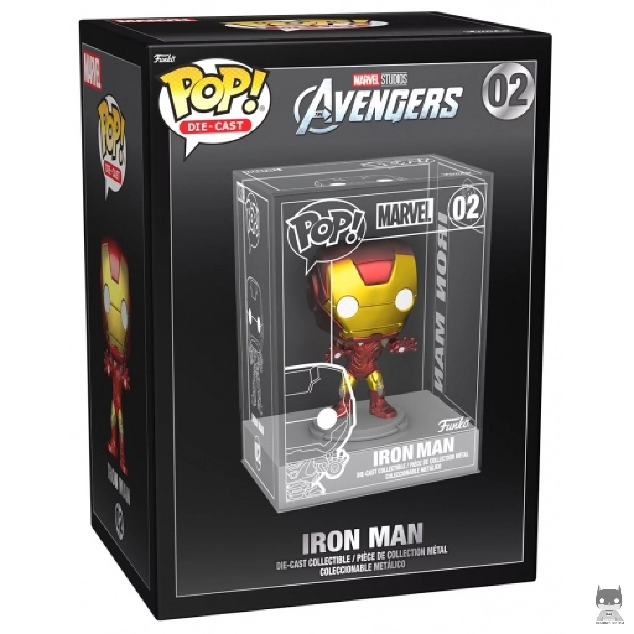 Iron Man Funko Pop! figure in its box