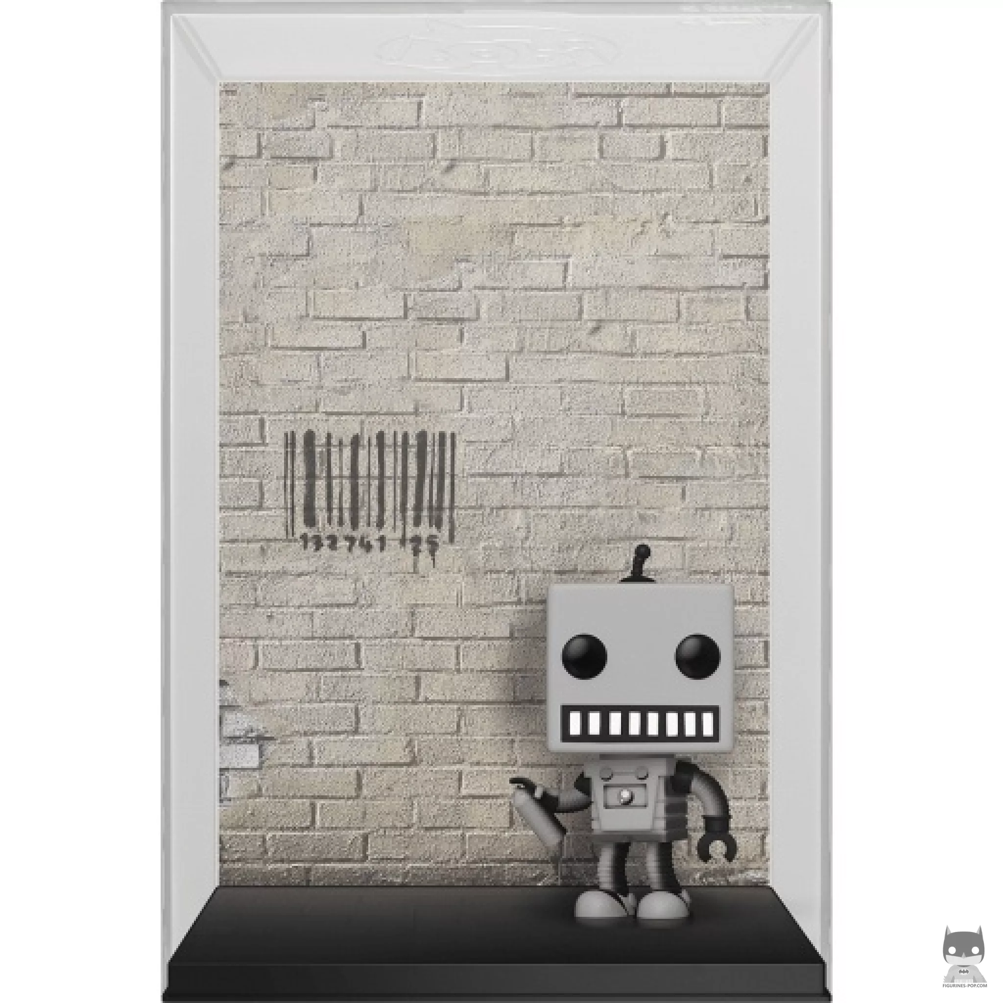 Tagging Robot Funko Pop! figure (Brandalised)