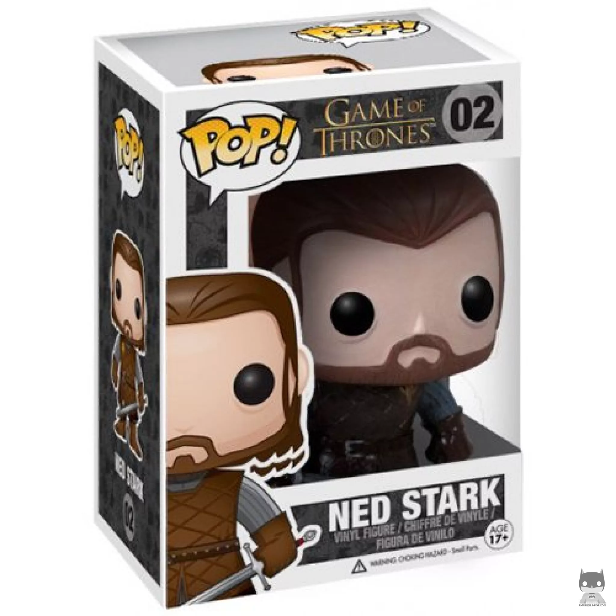 Ned Stark Funko Pop! figure in its box