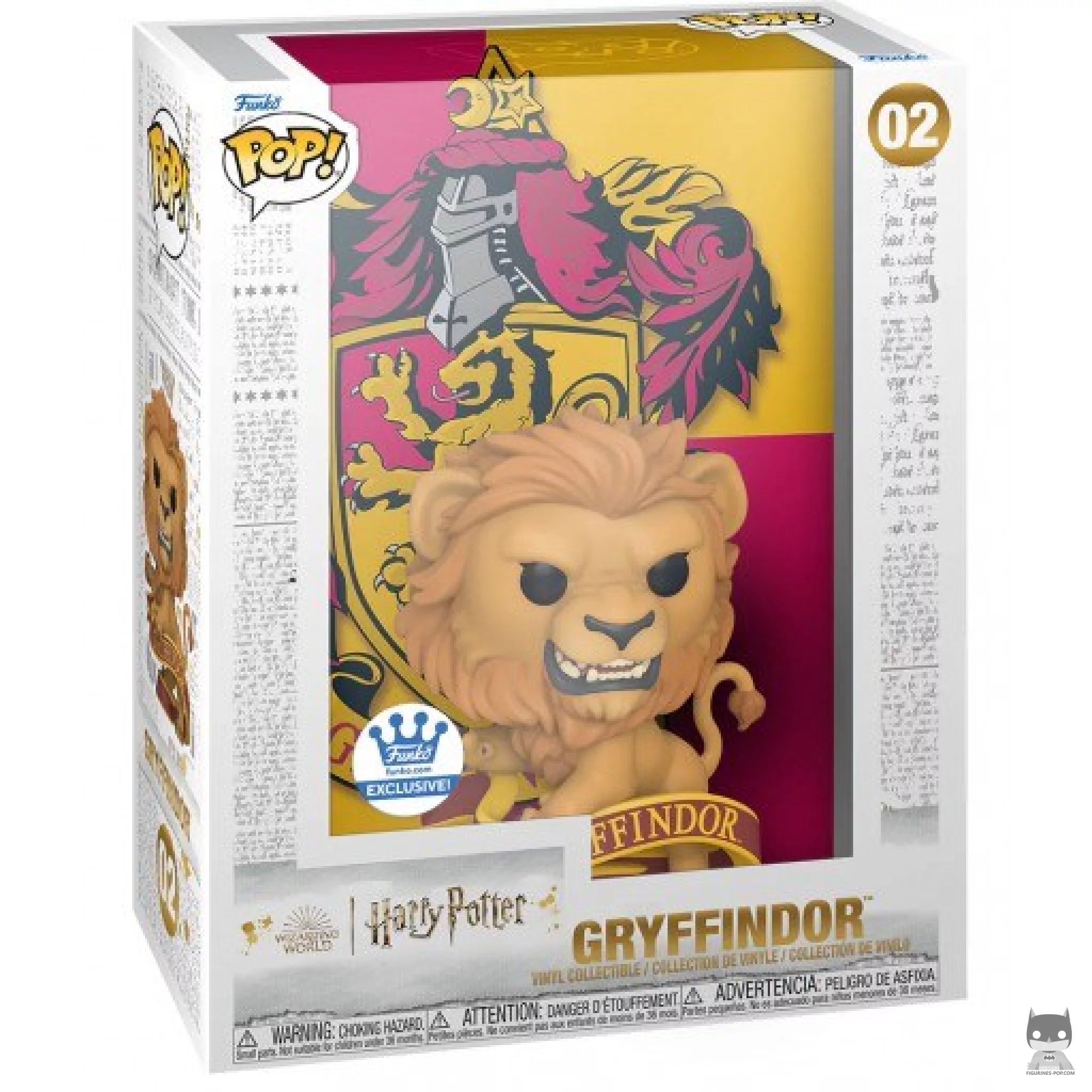 Gryffindor House Funko Pop! figure in its box