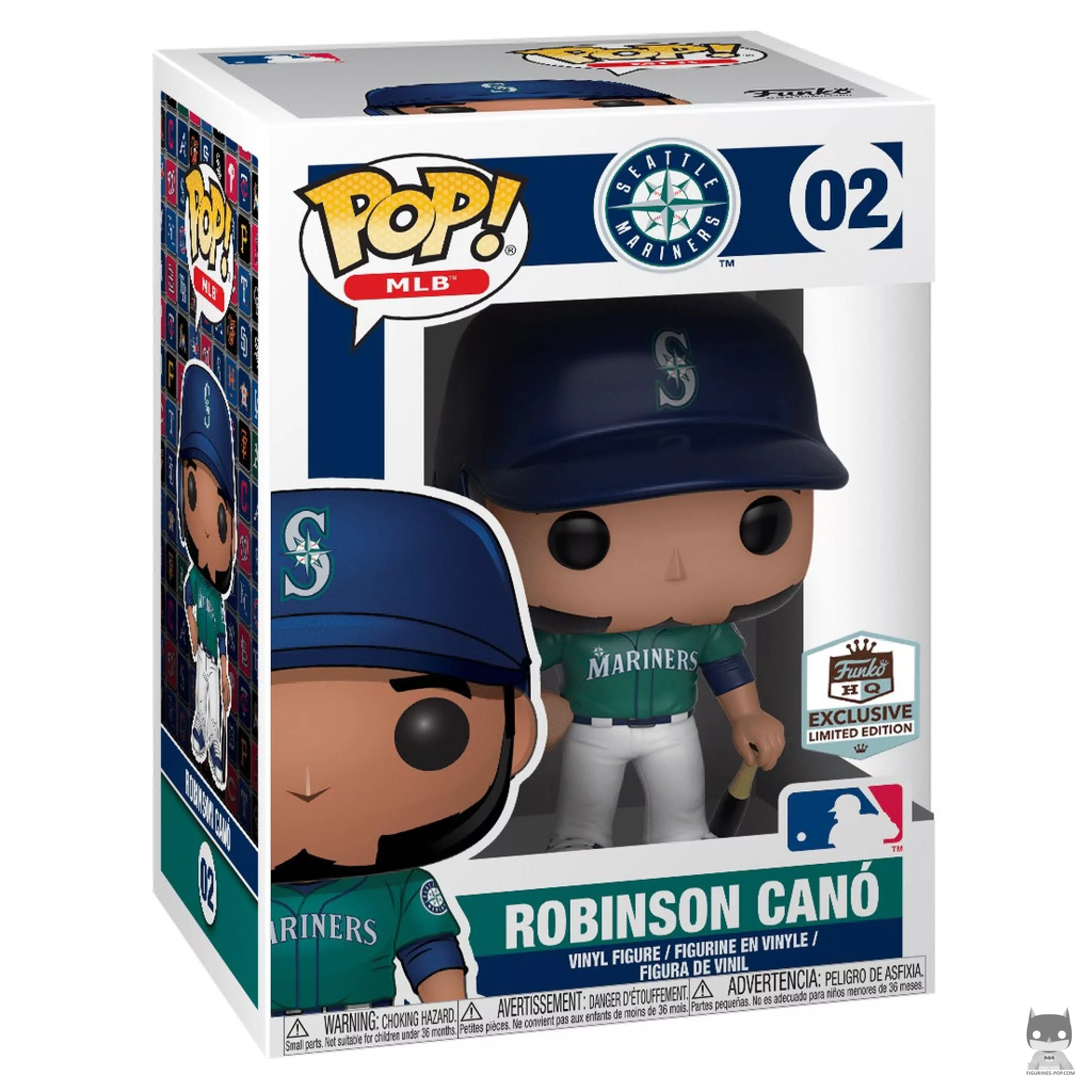 Robinson Cano Funko Pop! figure in its box