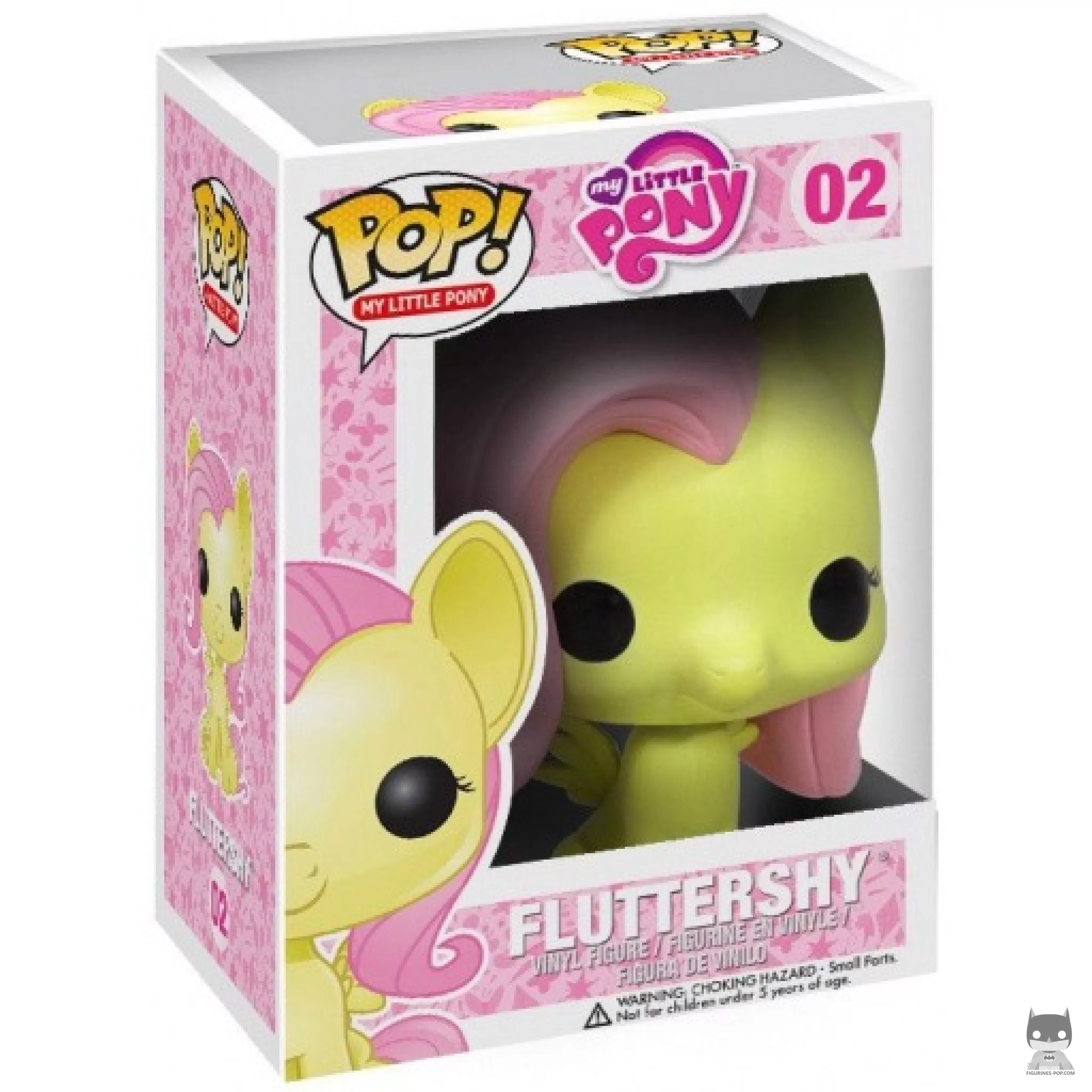 Fluttershy Funko Pop! figure in its box