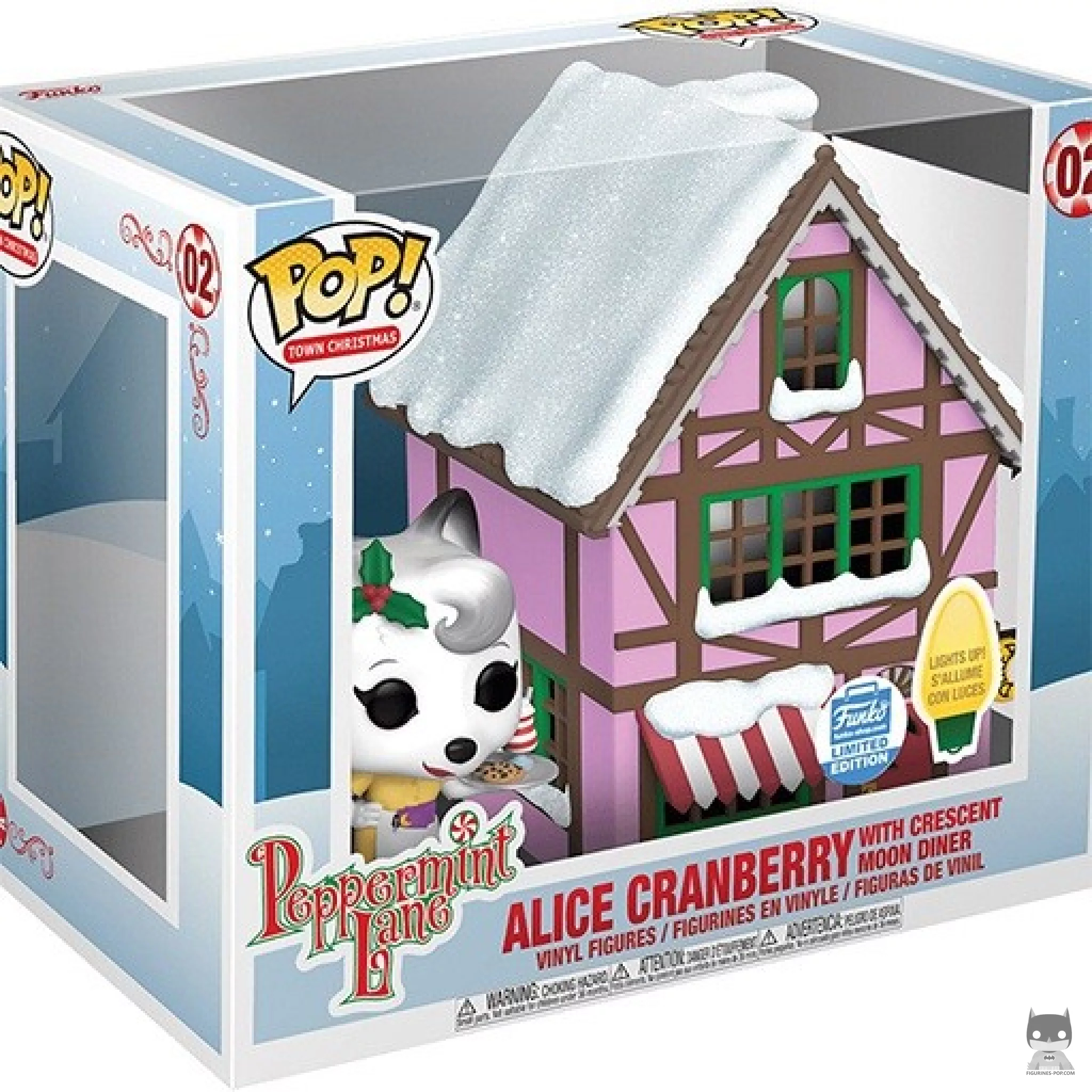 Alice Cranberry & Crescent Moon Diner Funko Pop! figure in its box