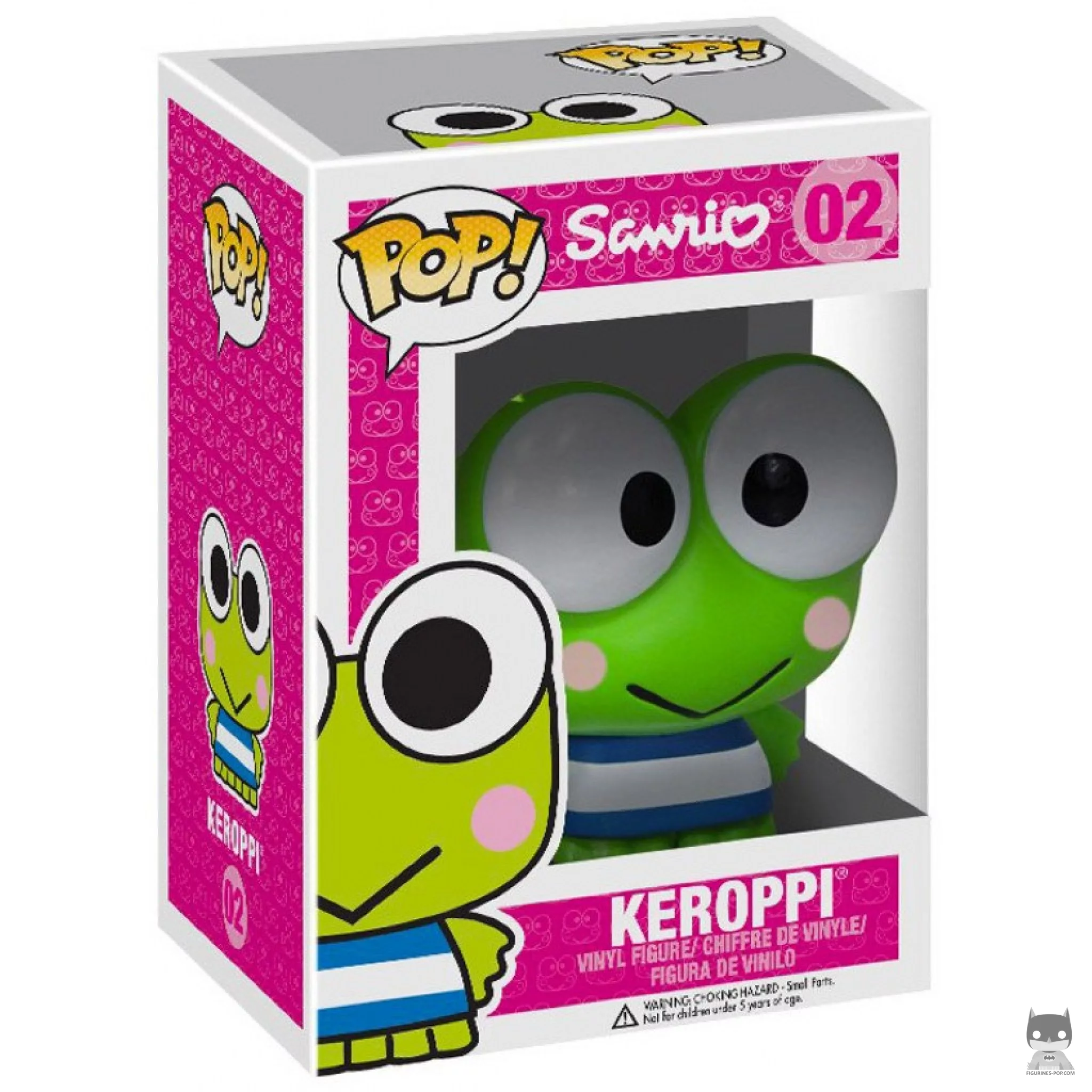 Keroppi Funko Pop! figure in its box