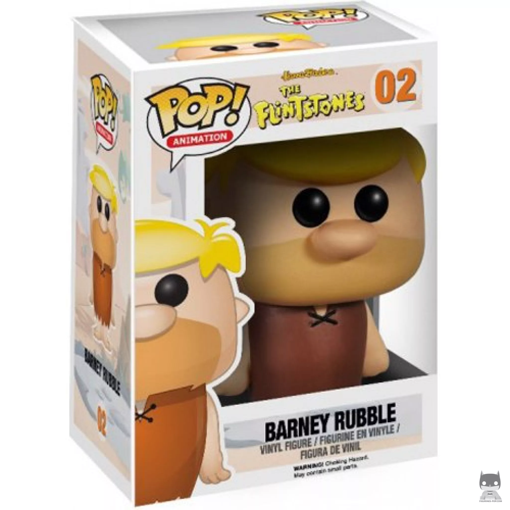 Barney Rubble Funko Pop! figure in its box
