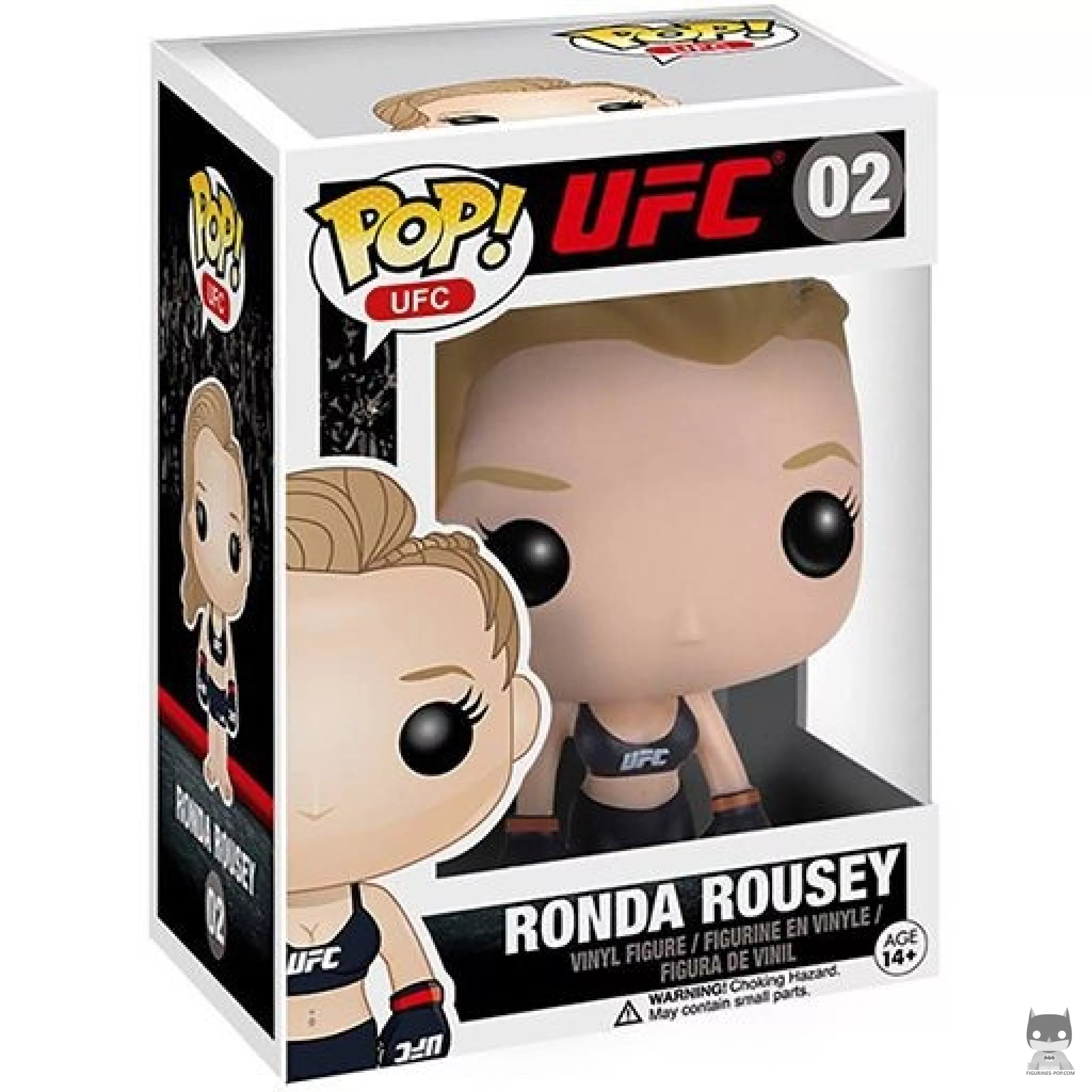 Ronda Rousey Funko Pop! figure in its box