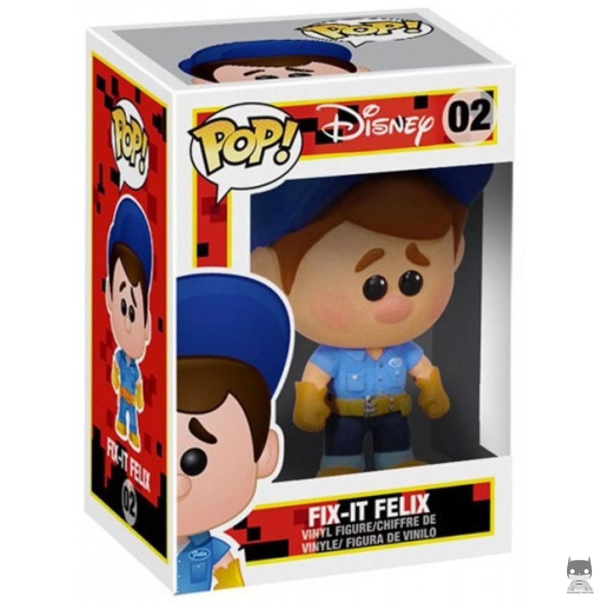 Fix-It Felix Funko Pop! figure in its box
