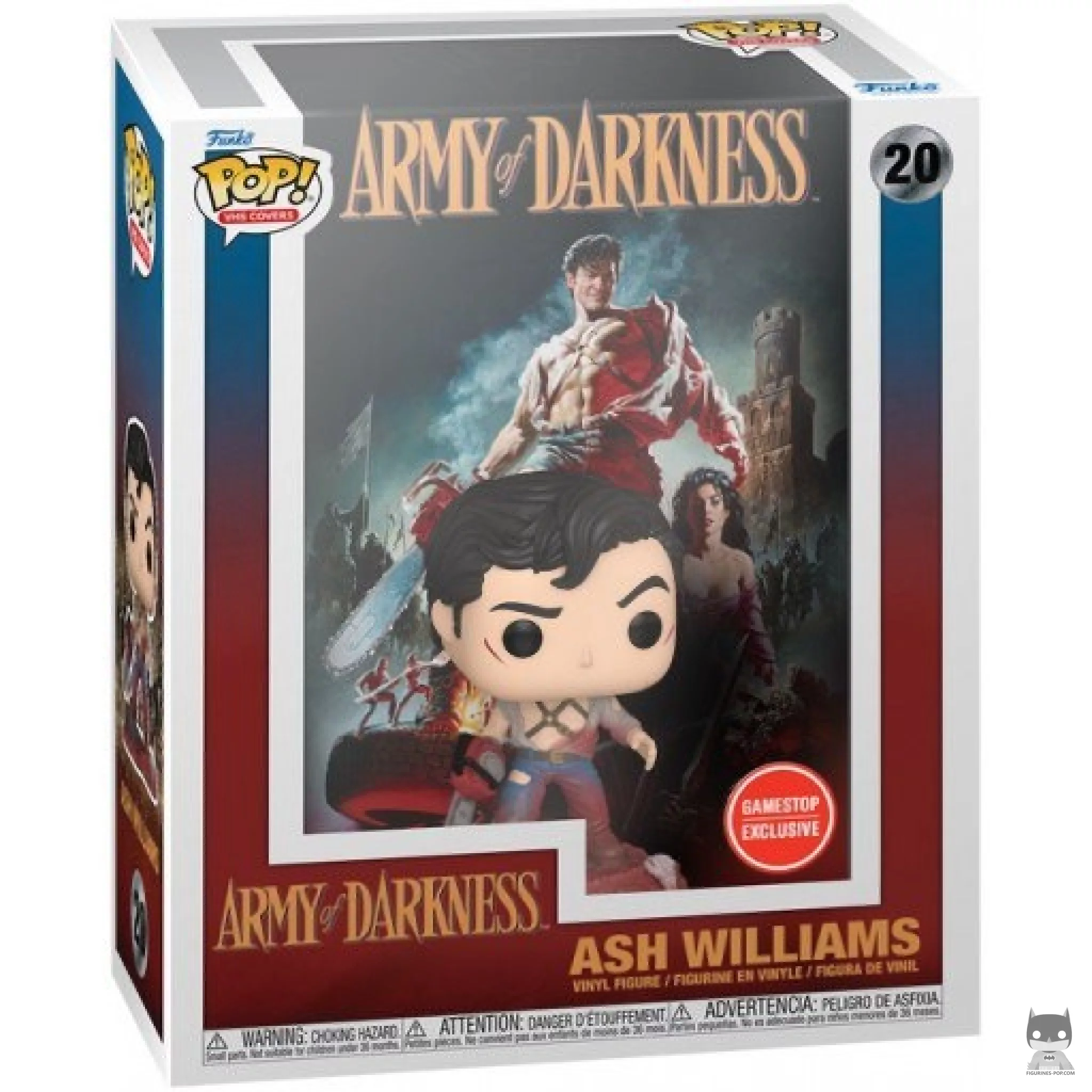 Ash Williams Funko Pop! figure in its box