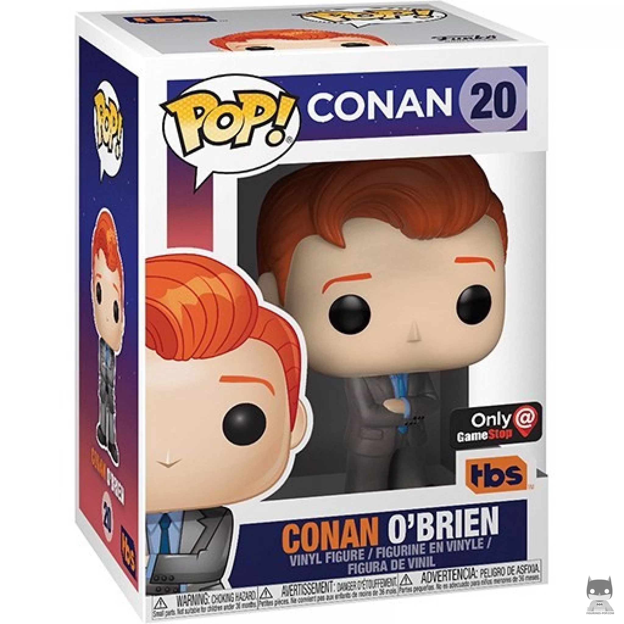 Conan O'Brien Suit Funko Pop! figure in its box