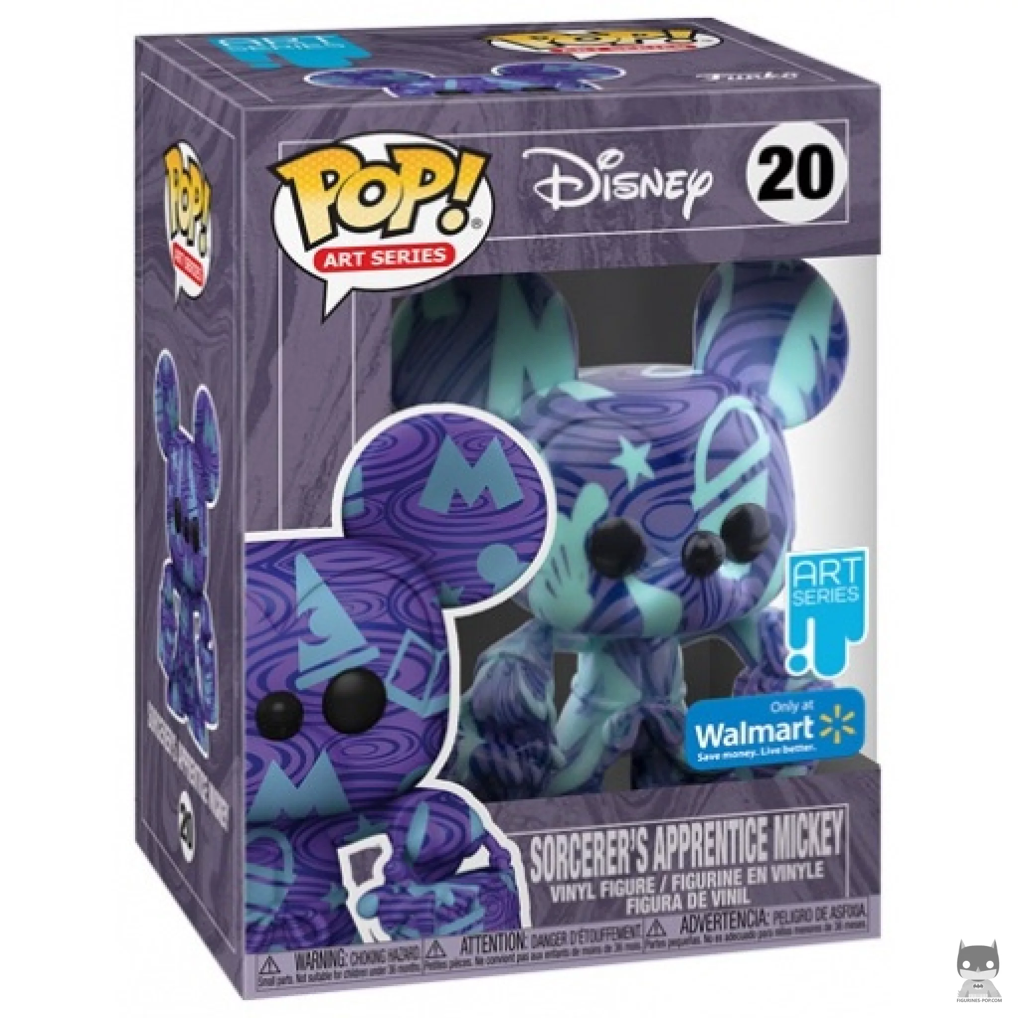 Apprentice Mickey Funko Pop! figure in its box