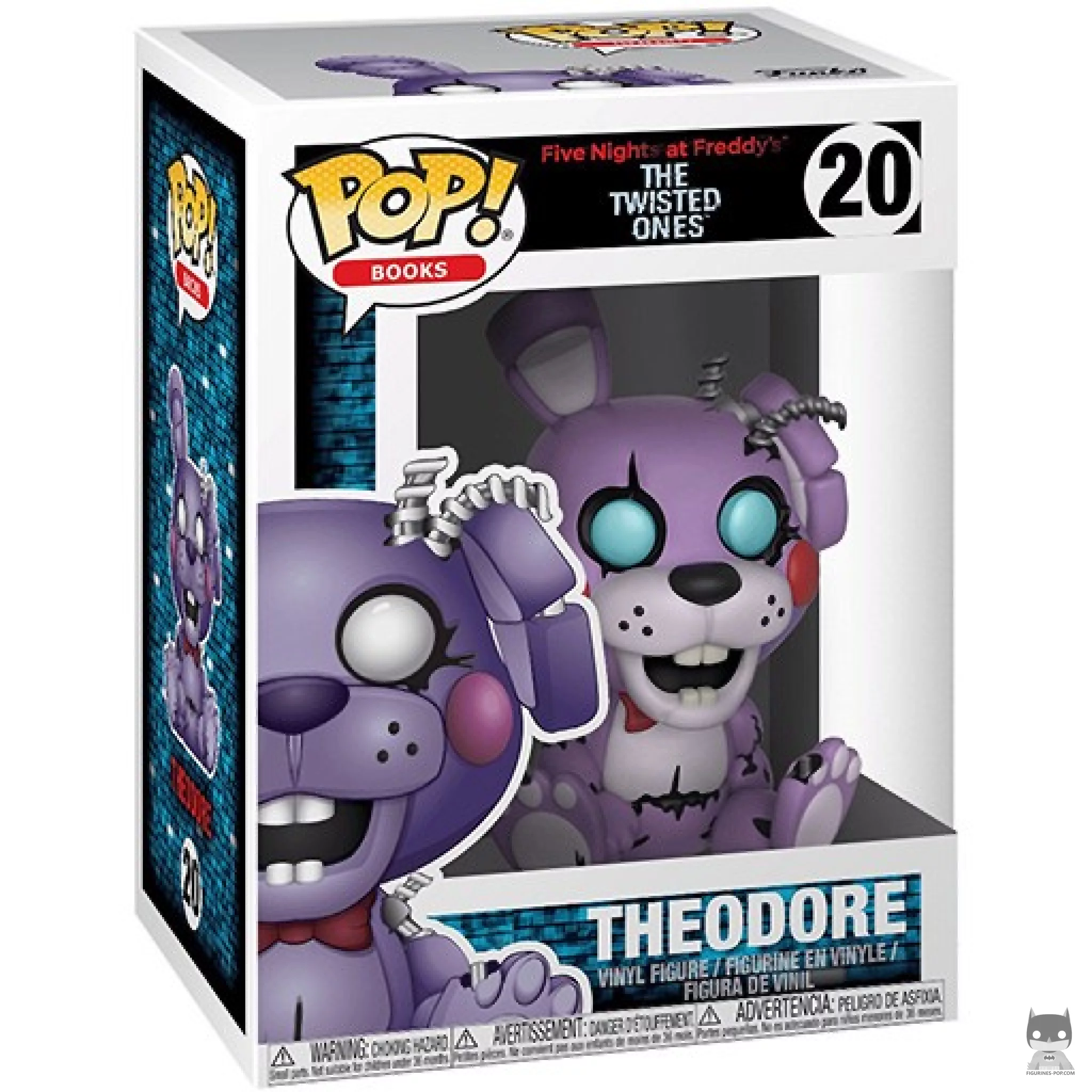 Theodore Funko Pop! figure in its box