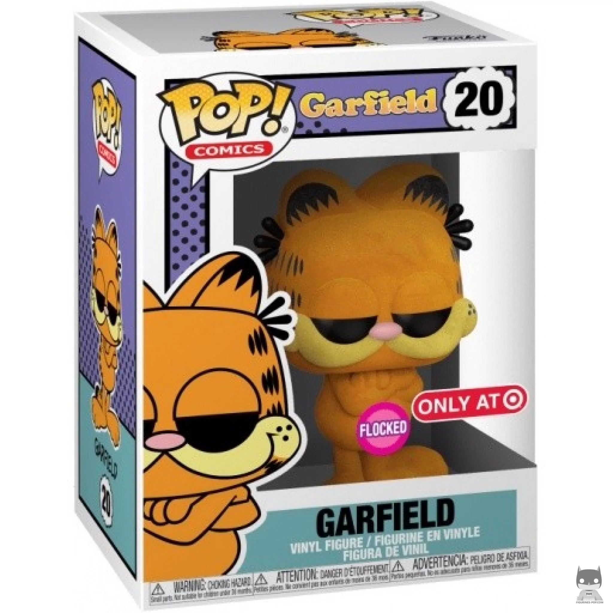 Garfield (Flocked) Funko Pop! figure in its box
