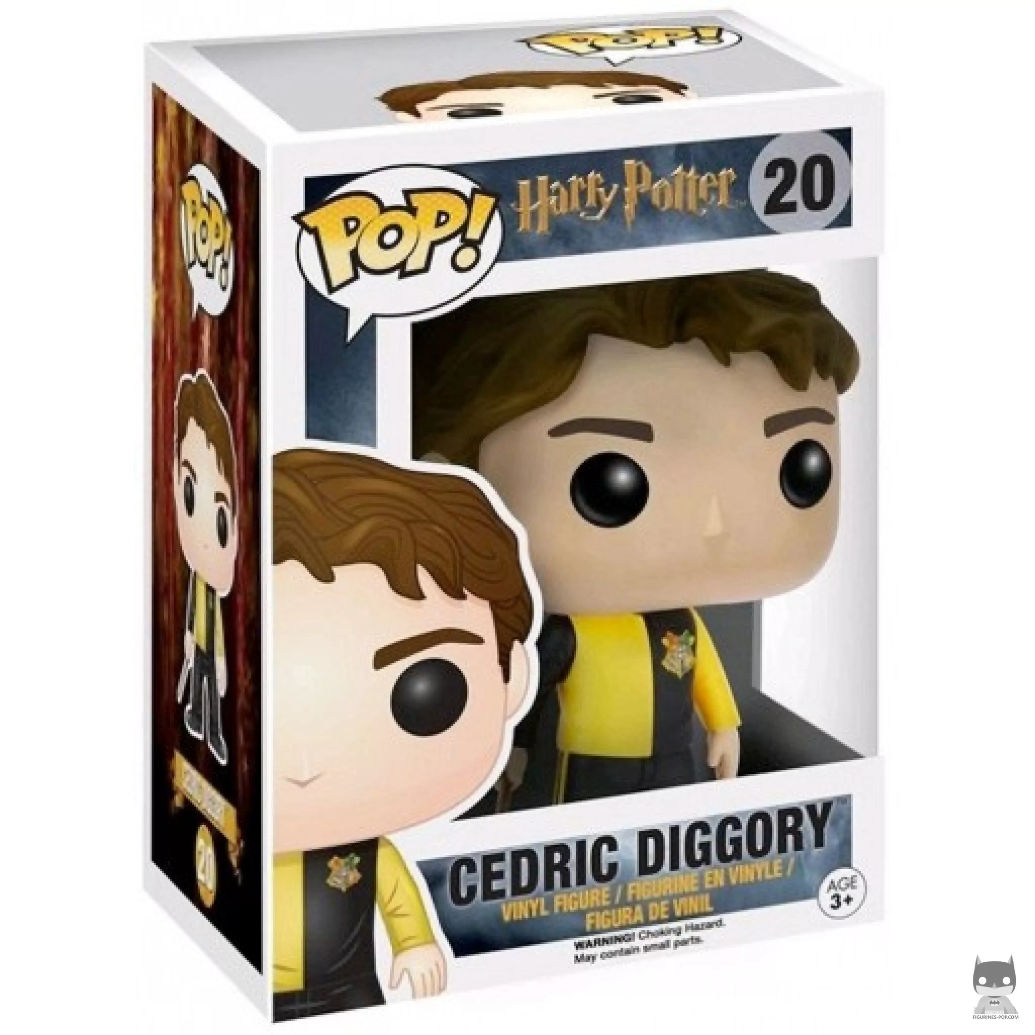 Cedric Diggory with Triwizard Outfit Funko Pop! figure in its box