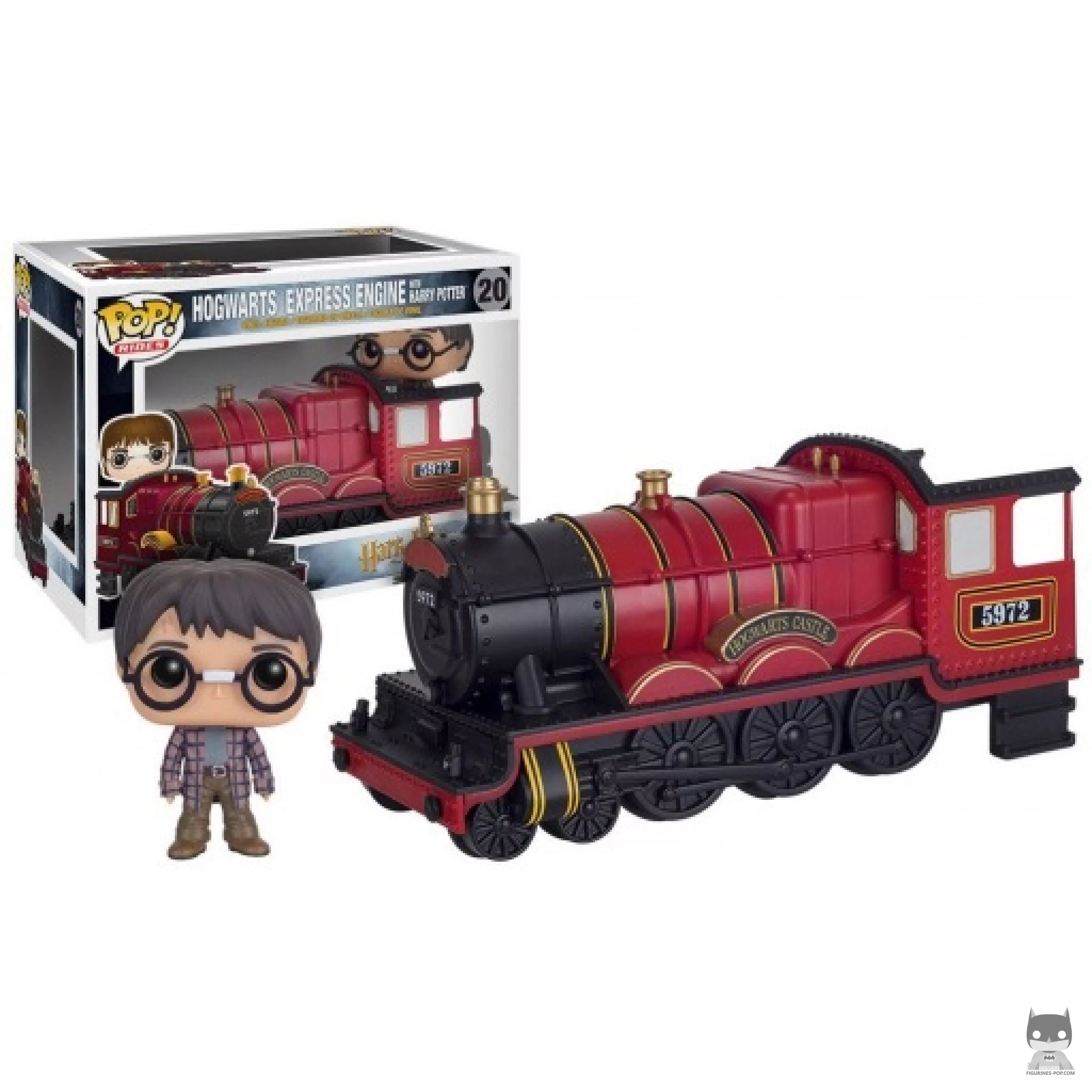 Harry Potter with Hogwarts Express Funko Pop! figure in its box