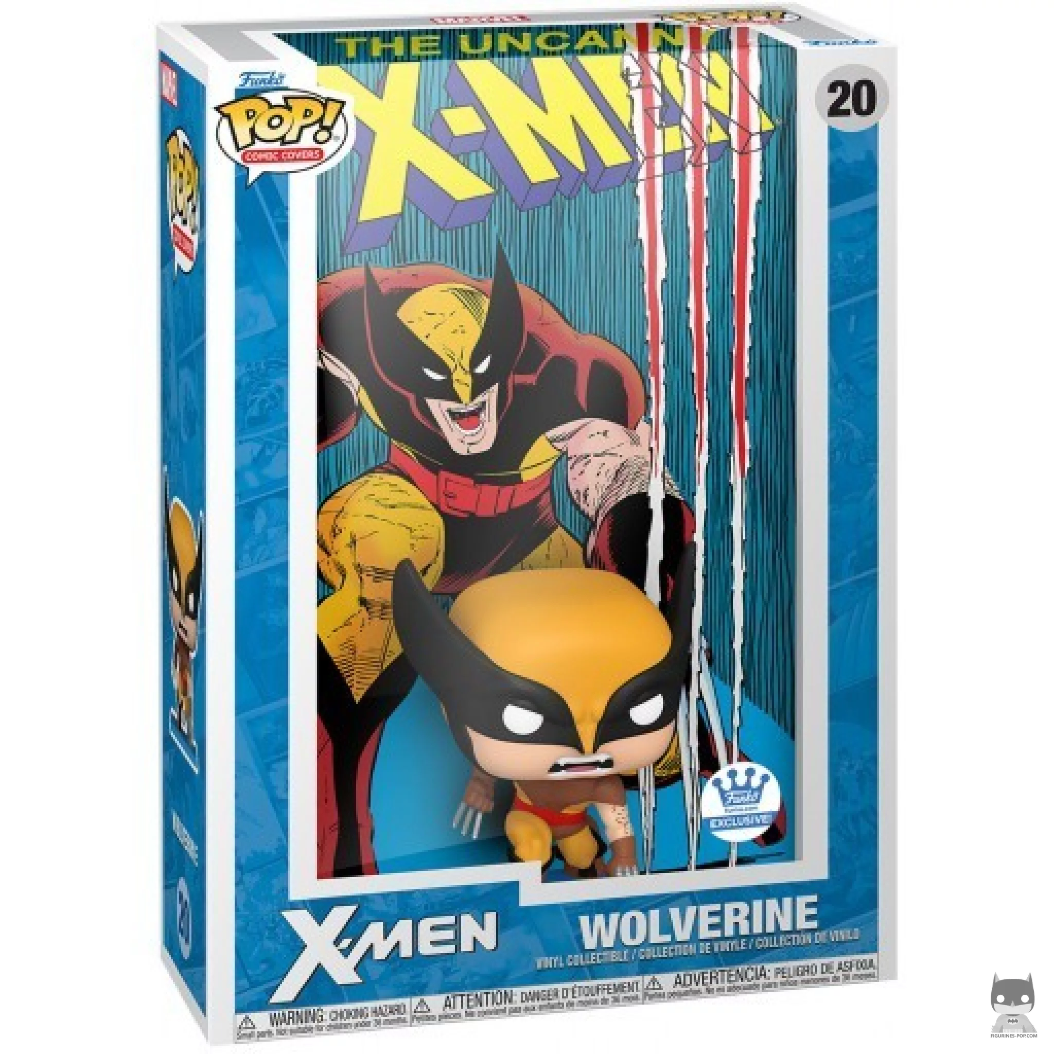 Wolverine Funko Pop! figure in its box