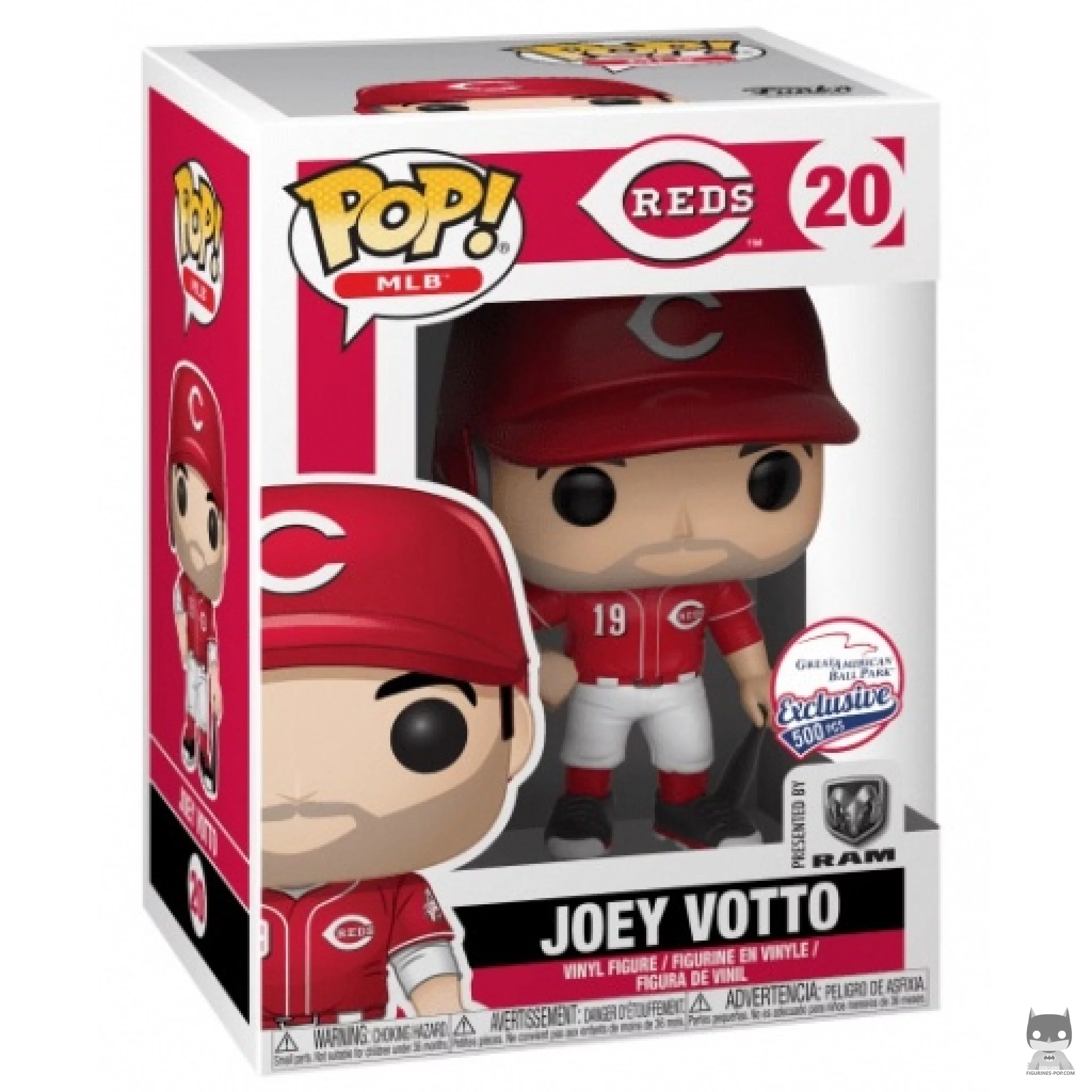 Joey Votto Funko Pop! figure in its box