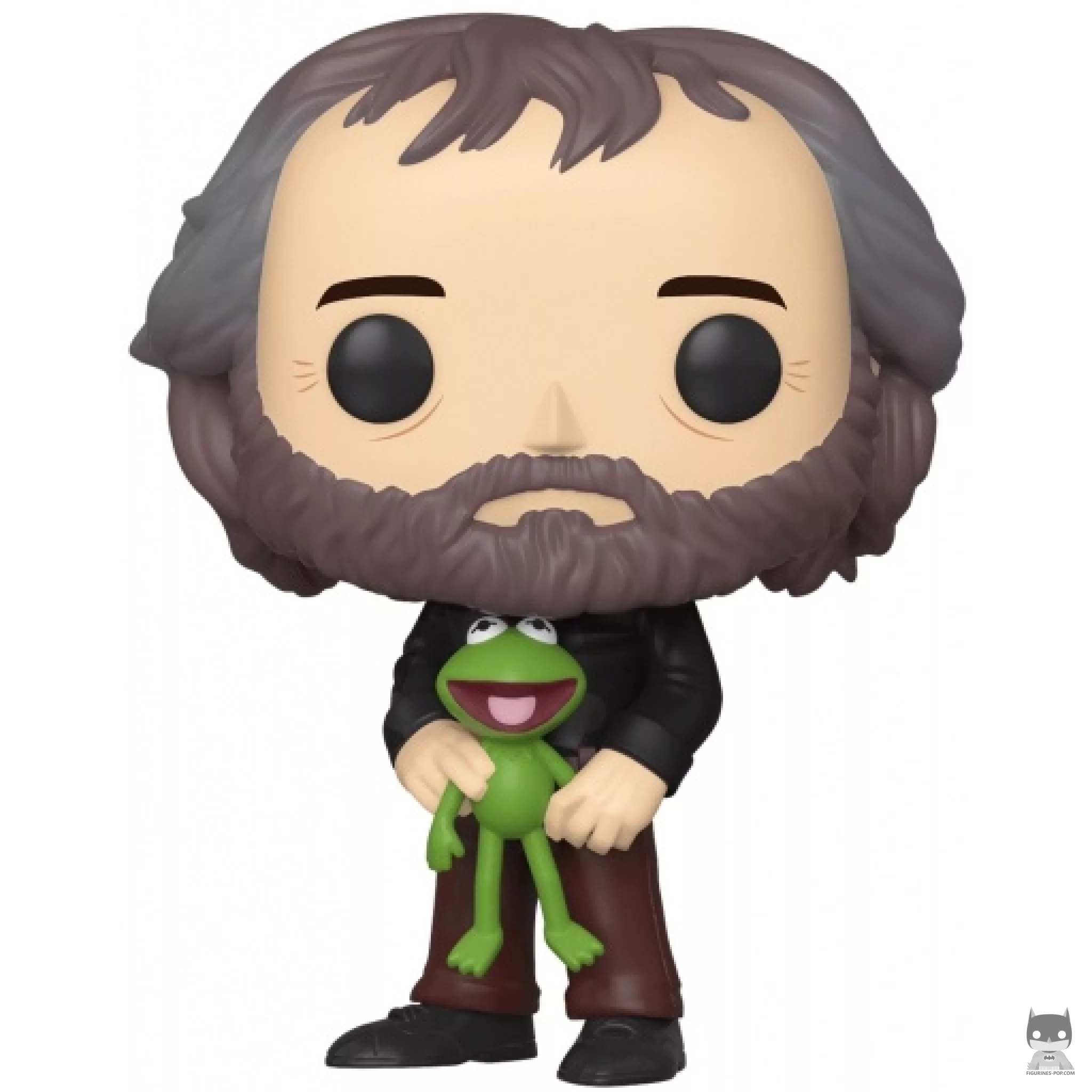 Jim Henson with Kermit Funko Pop! figure (The Muppets)