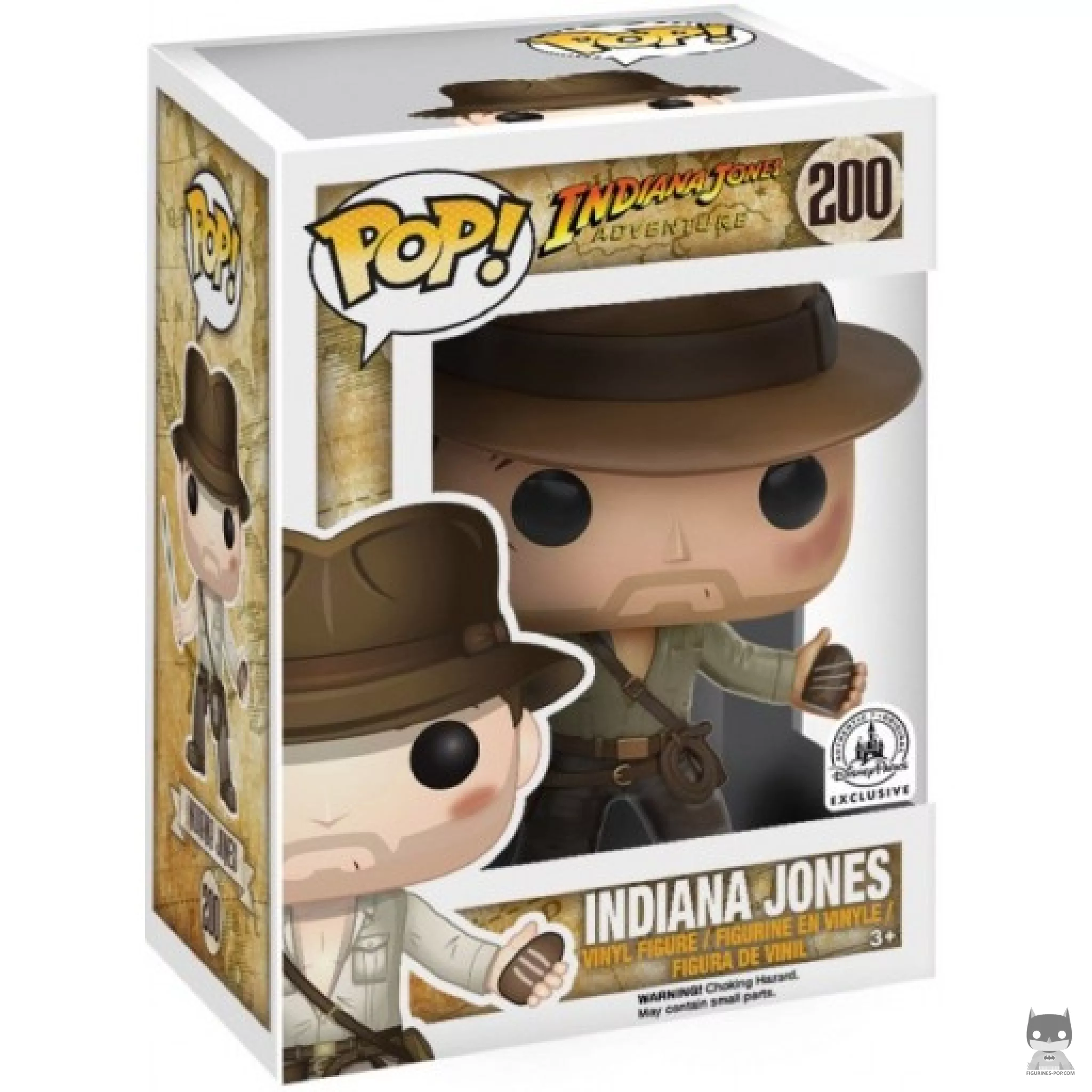 Indiana Jones with Machete Funko Pop! figure in its box