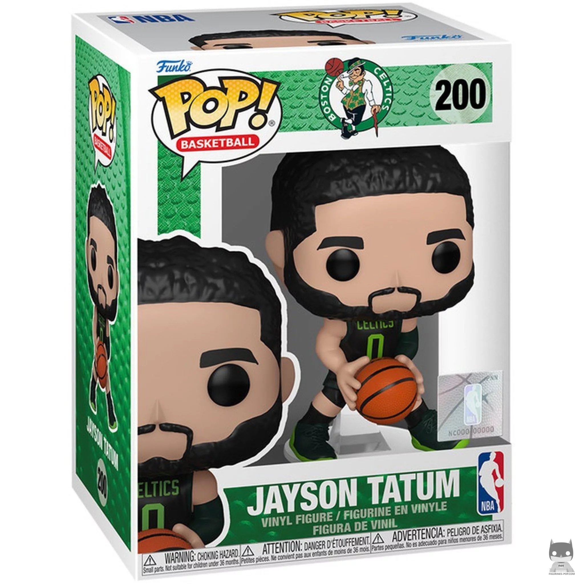 Jayson Tatum (2024 City Edition Uniform) Funko Pop! figure in its box