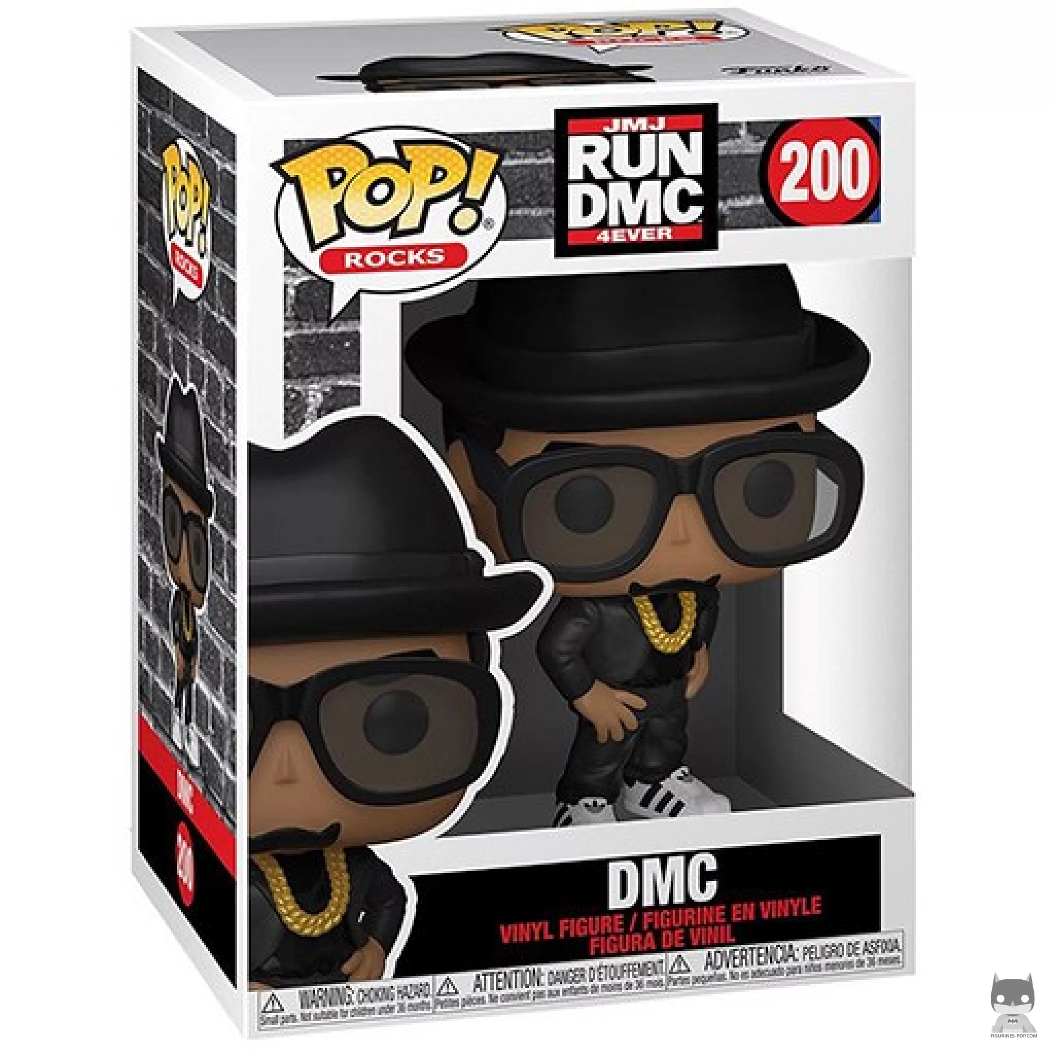DMC Funko Pop! figure in its box