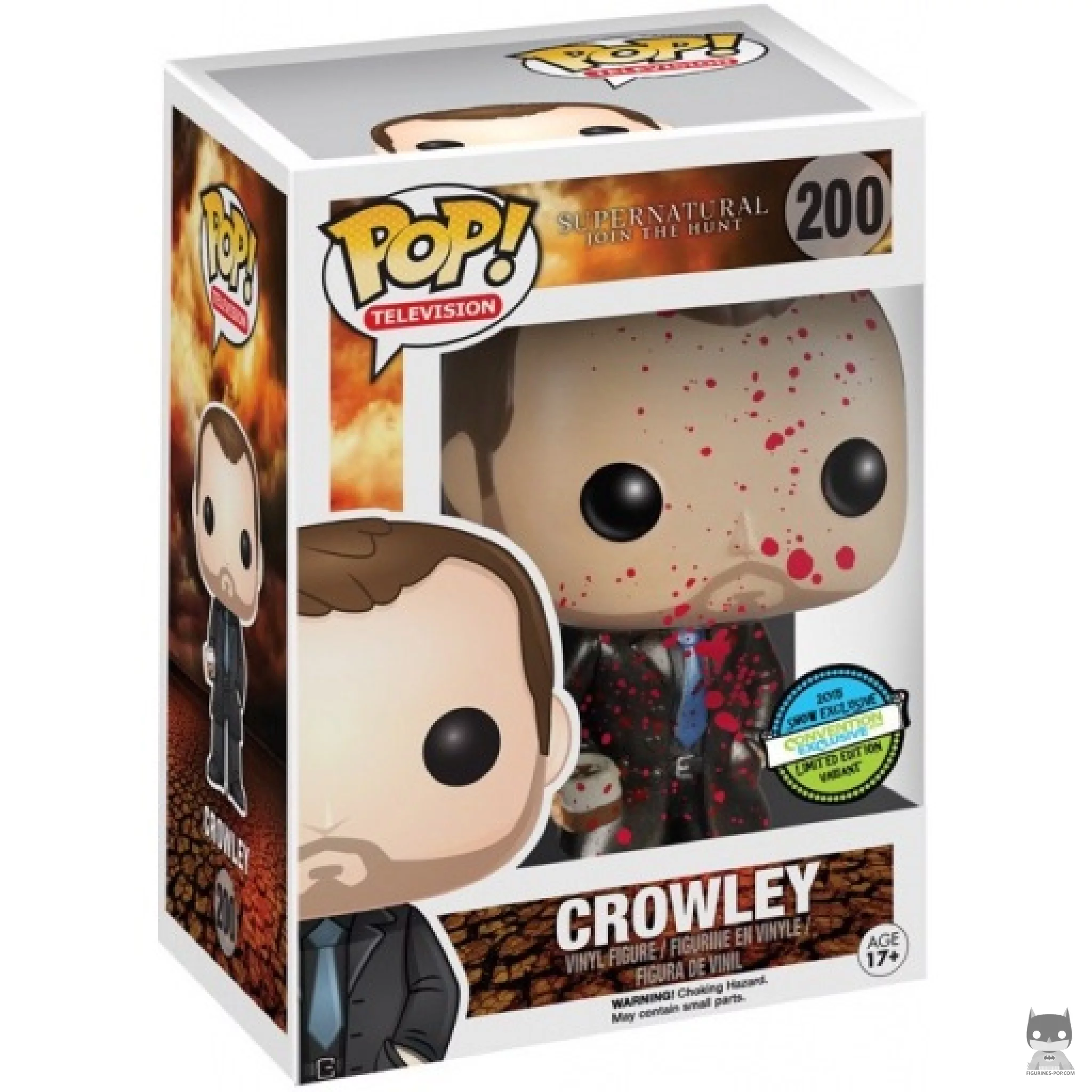 Crowley (Metallic) Funko Pop! figure in its box
