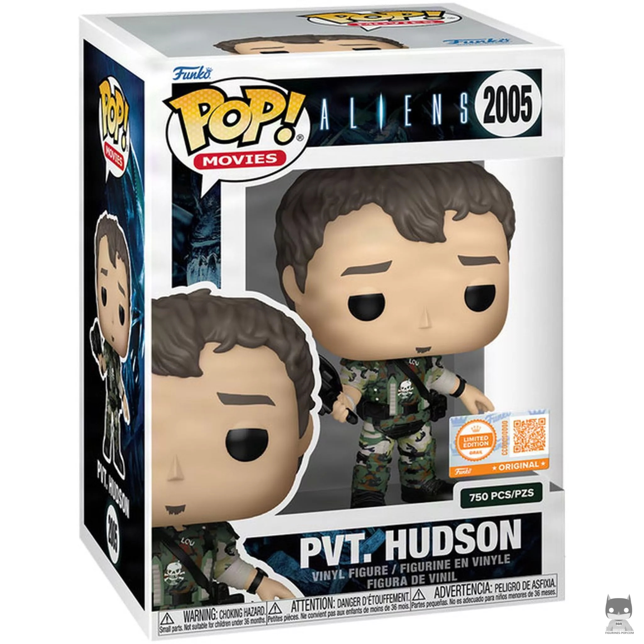 Pvt. Hudson Funko Pop! figure in its box