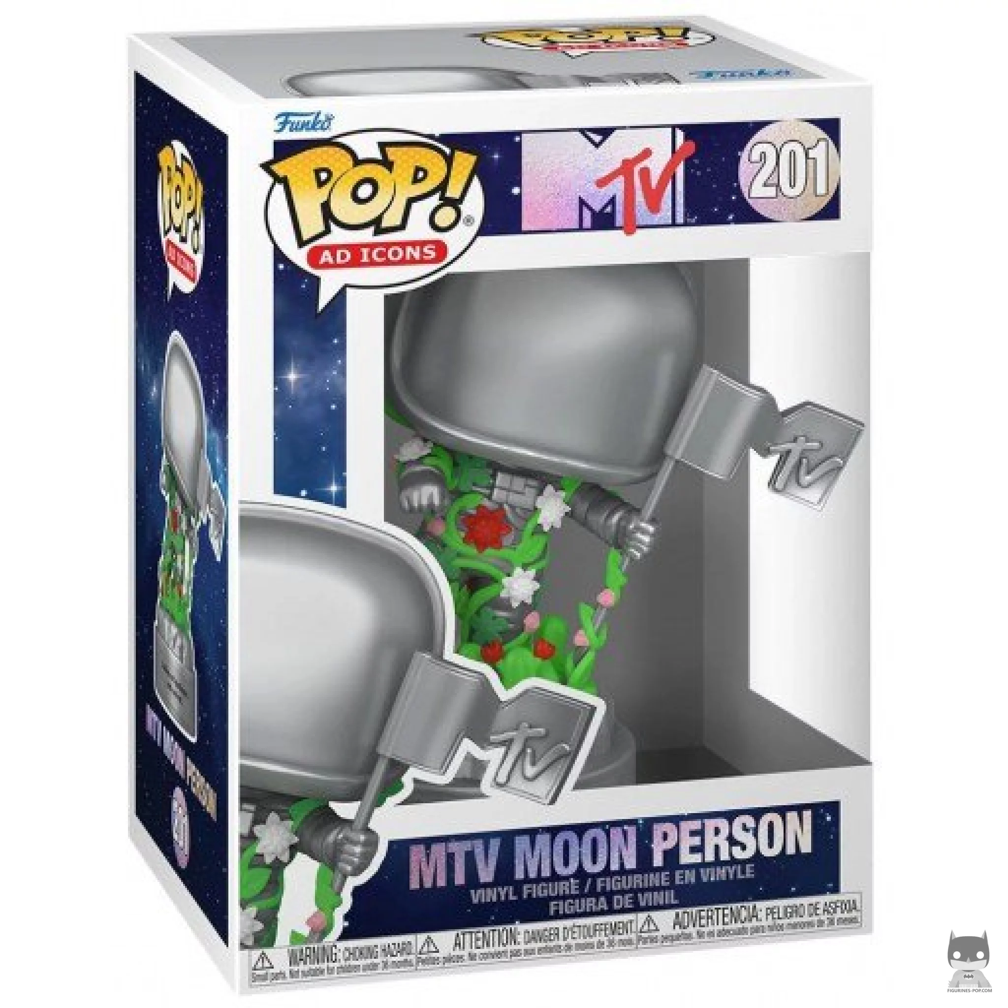 MTV Moon Person Funko Pop! figure in its box