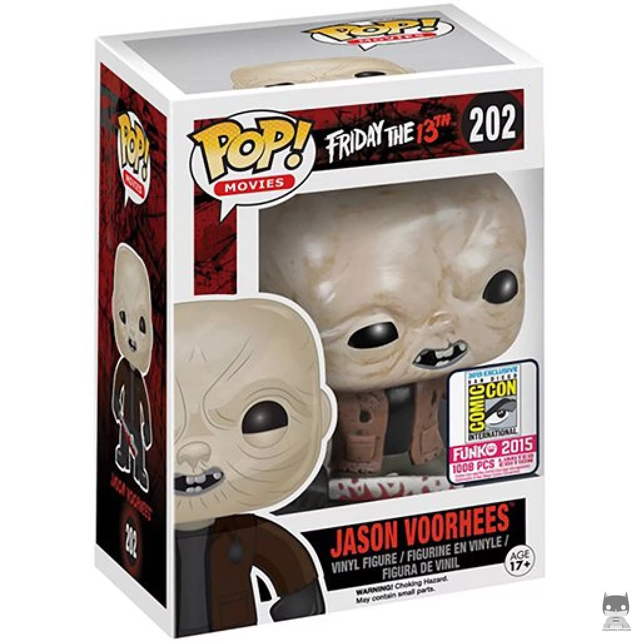 Jason Voorhees (Unmasked) Funko Pop! figure in its box