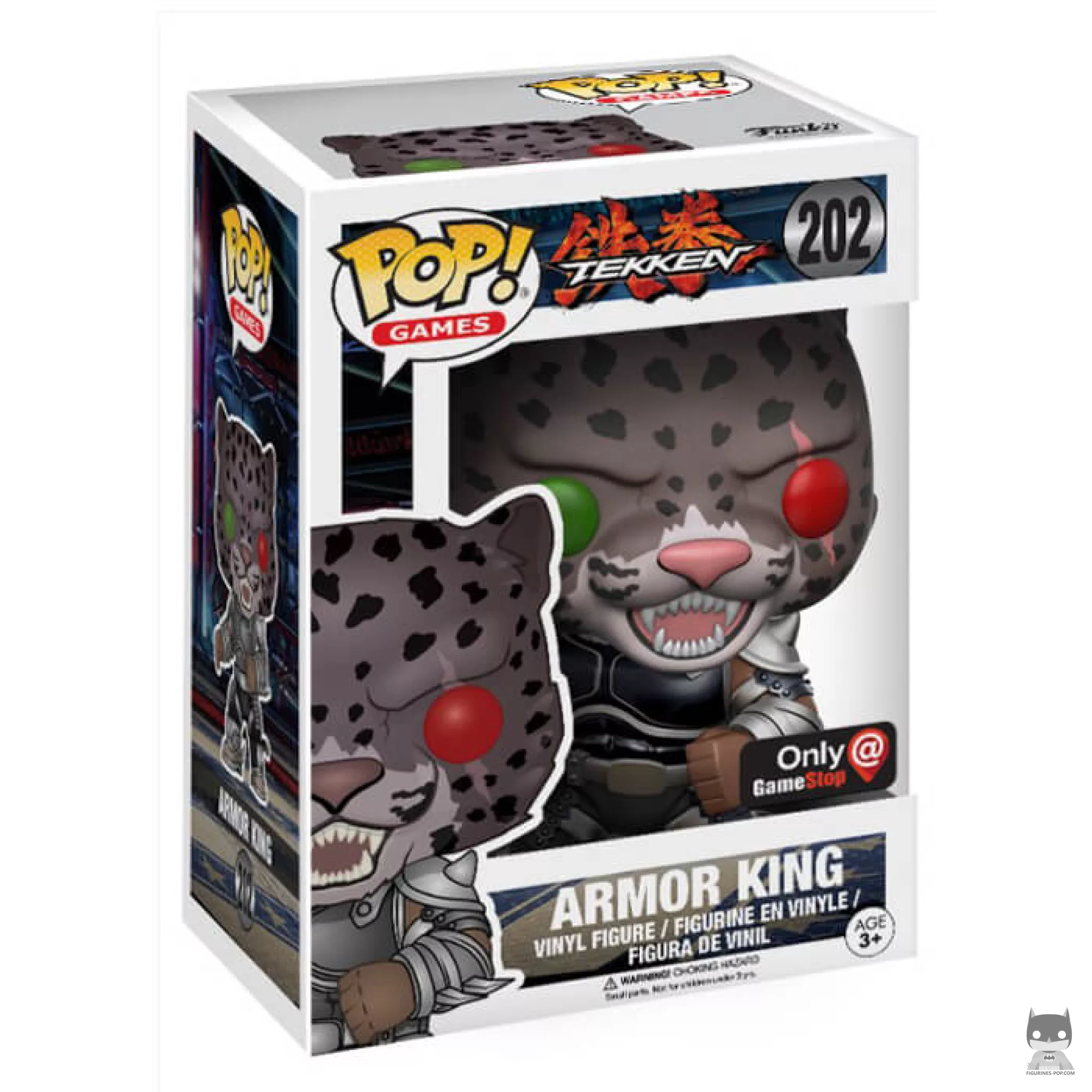 Armor King Funko Pop! figure in its box