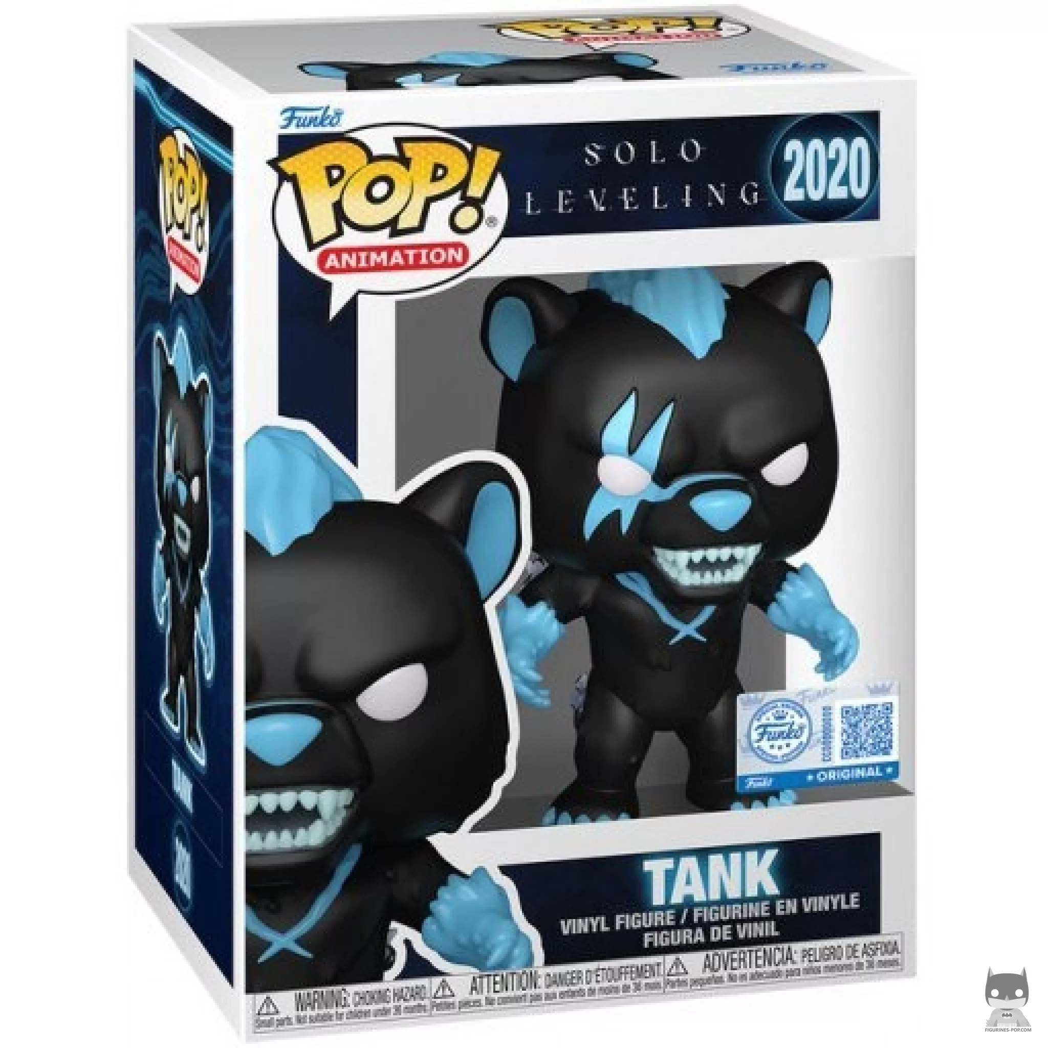 Tank Funko Pop! figure in its box