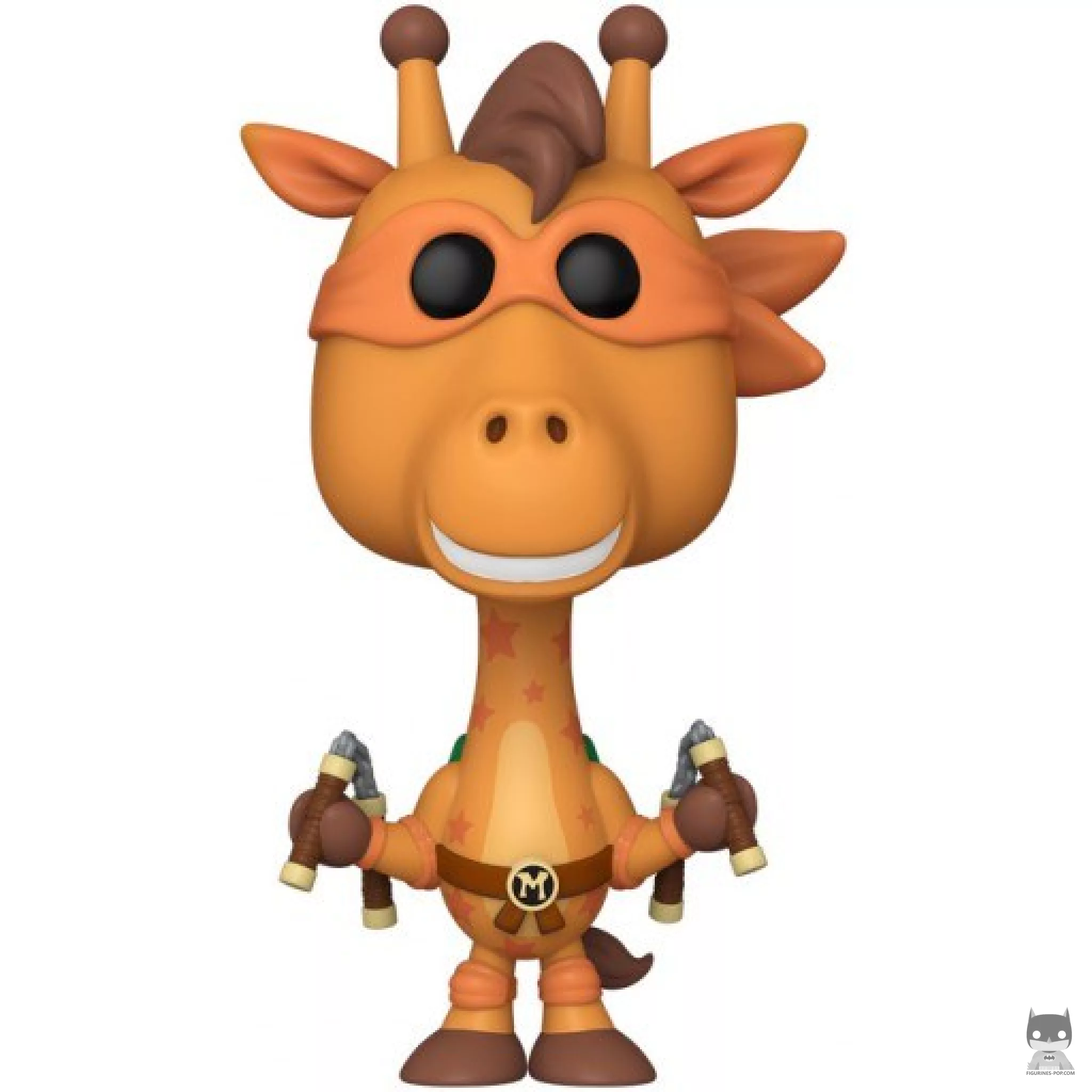 Geoffrey as Michelangelo Funko Pop! figure (Ad Icons)