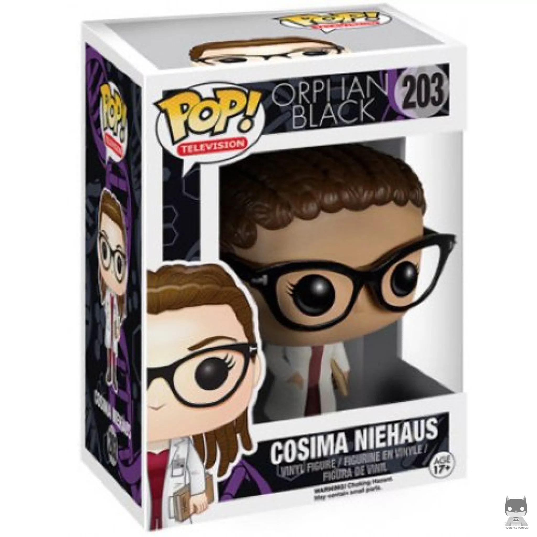 Cosima Niehaus Funko Pop! figure in its box