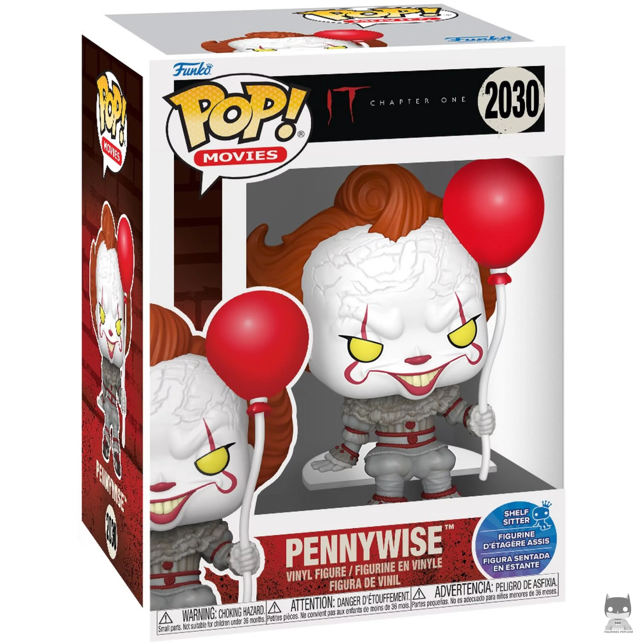 Pennywise with Balloon (Shelf Sitter) Funko Pop! figure in its box