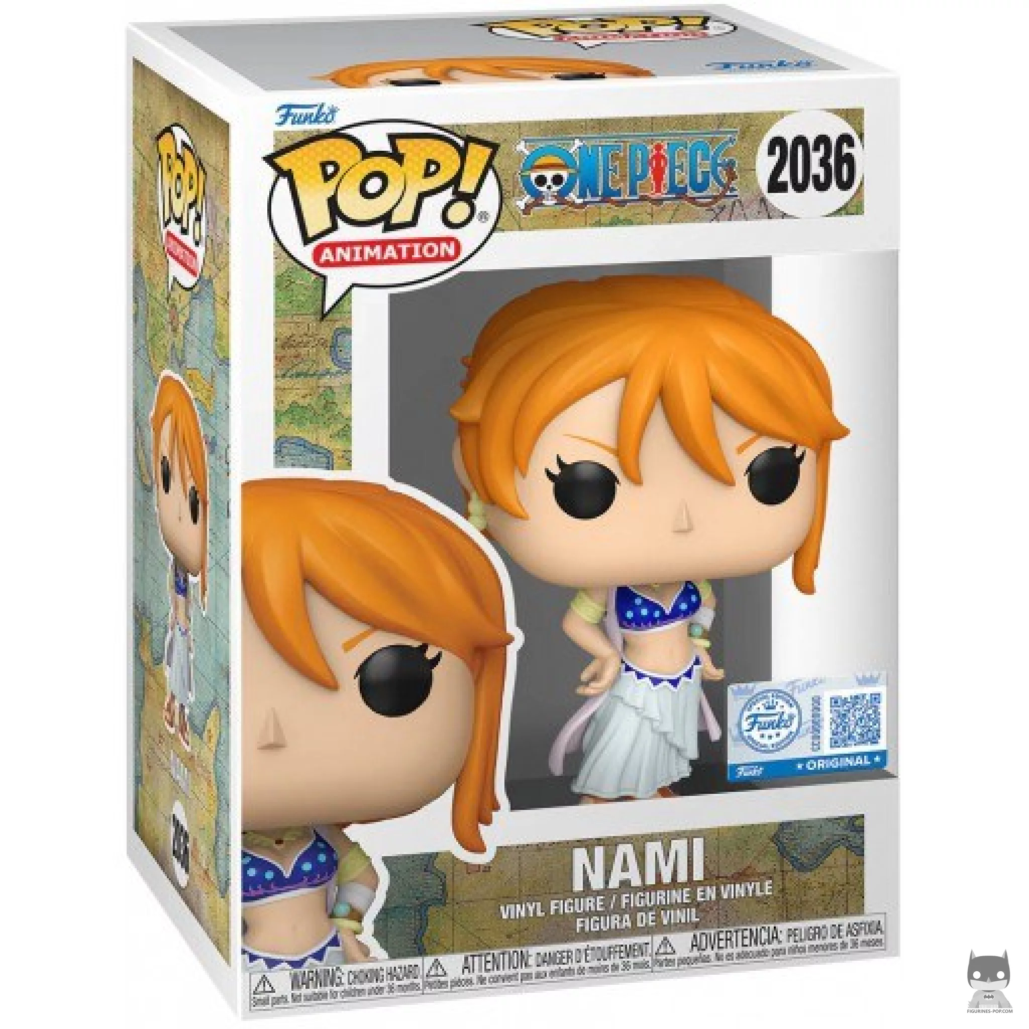 Nami (Alabasta Arc) Funko Pop! figure in its box
