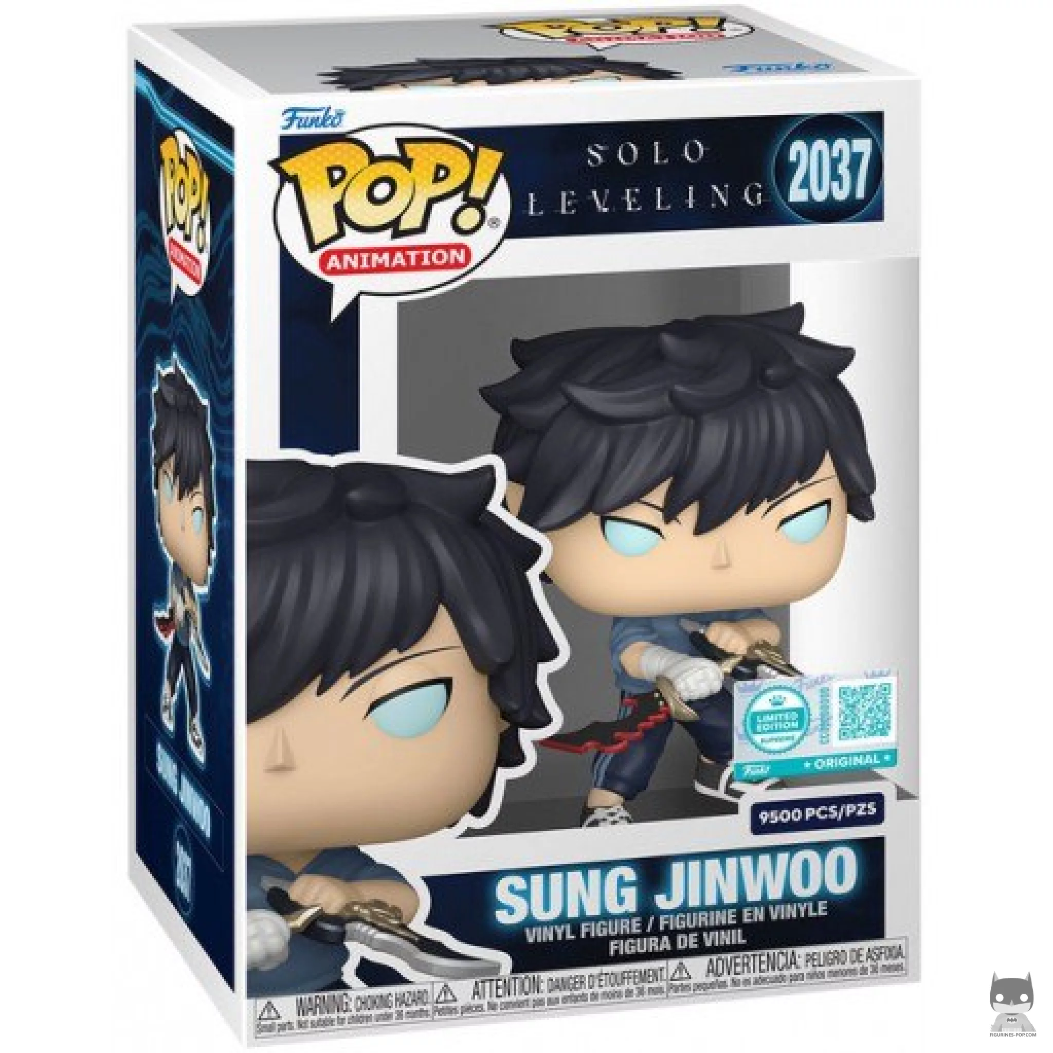 Sung Jinwoo Funko Pop! figure in its box
